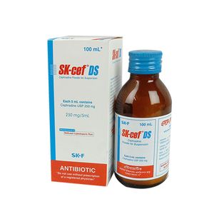 Sk Cef DS 250mg/5ml Powder for Suspension