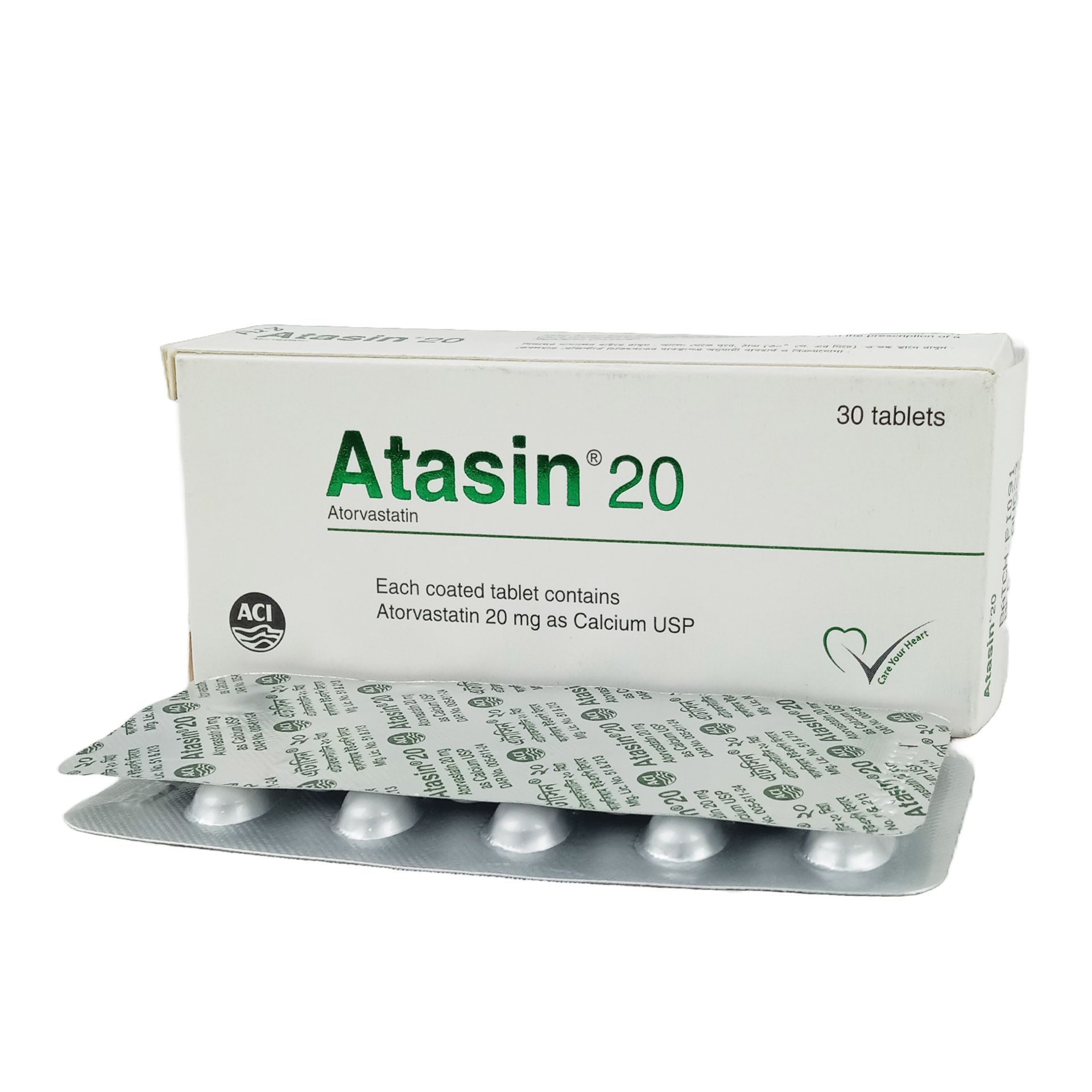 Atasin 20mg Tablet