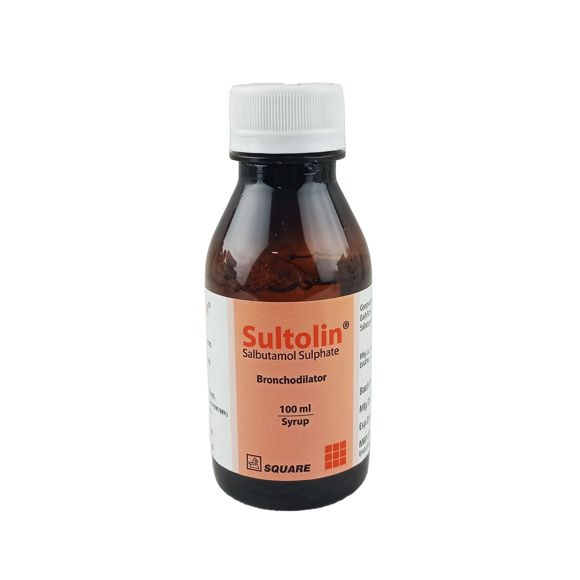 Sultolin 2mg/5ml Syrup