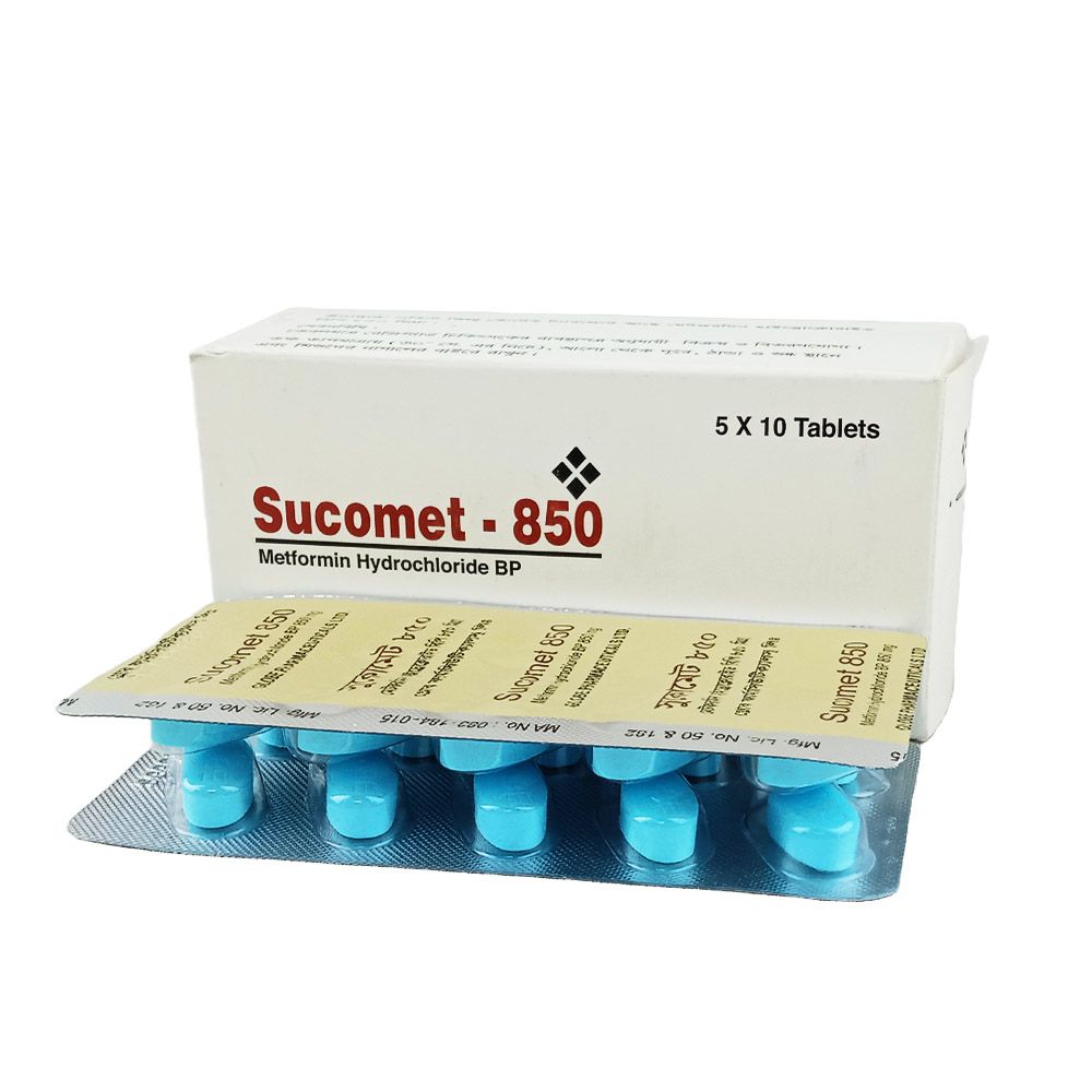 Sucomet 850mg Tablet