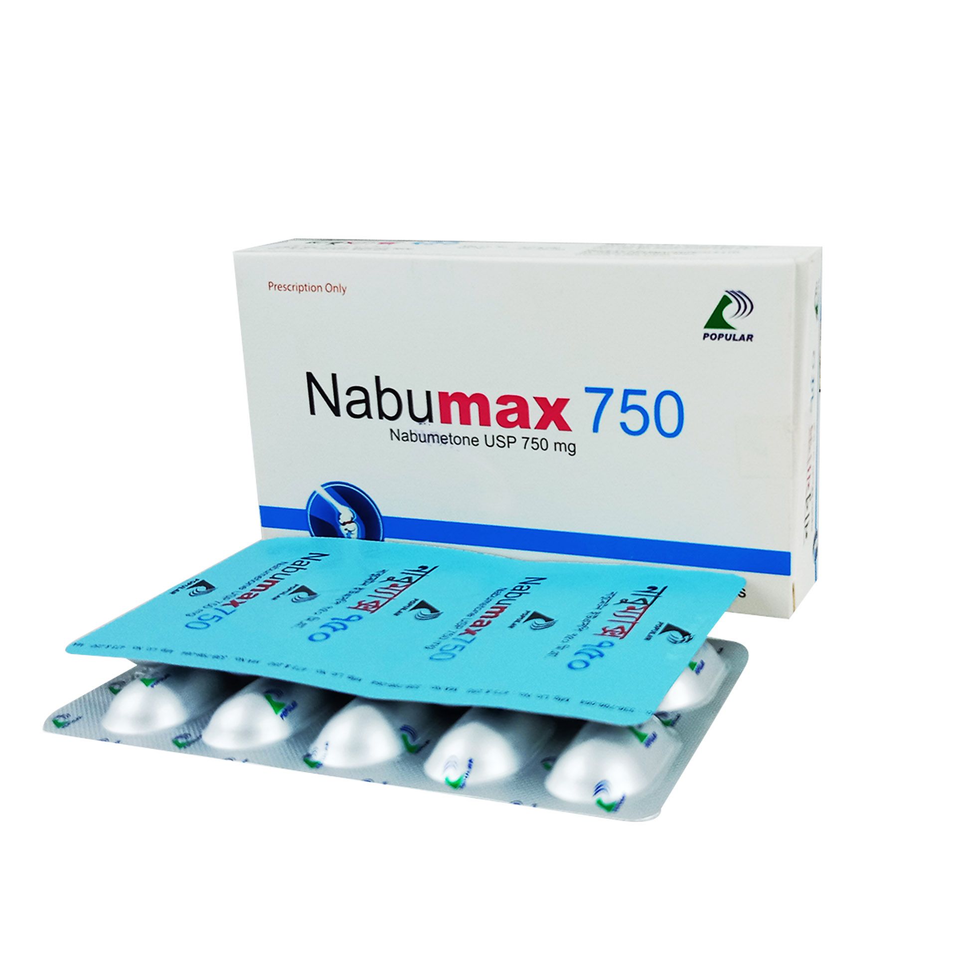 Nabumax 750mg Tablet