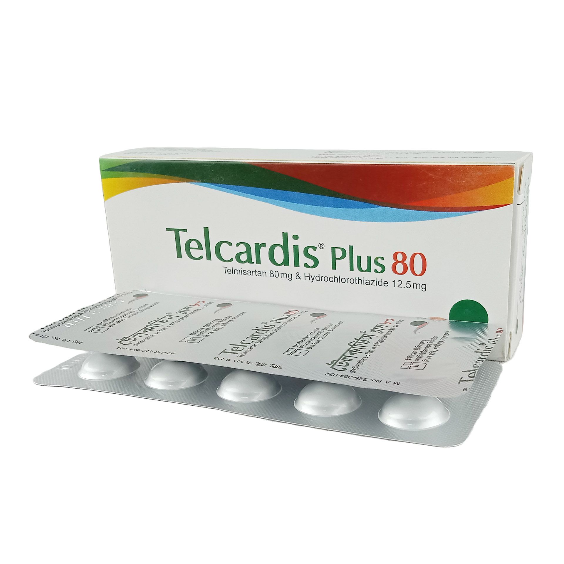 Telcardis Plus 80 12.5mg+80mg Tablet