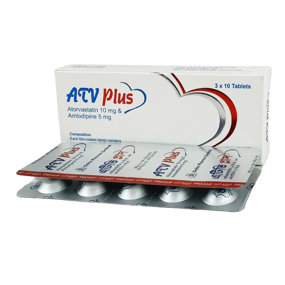 ATV Plus 5mg+10mg Tablet