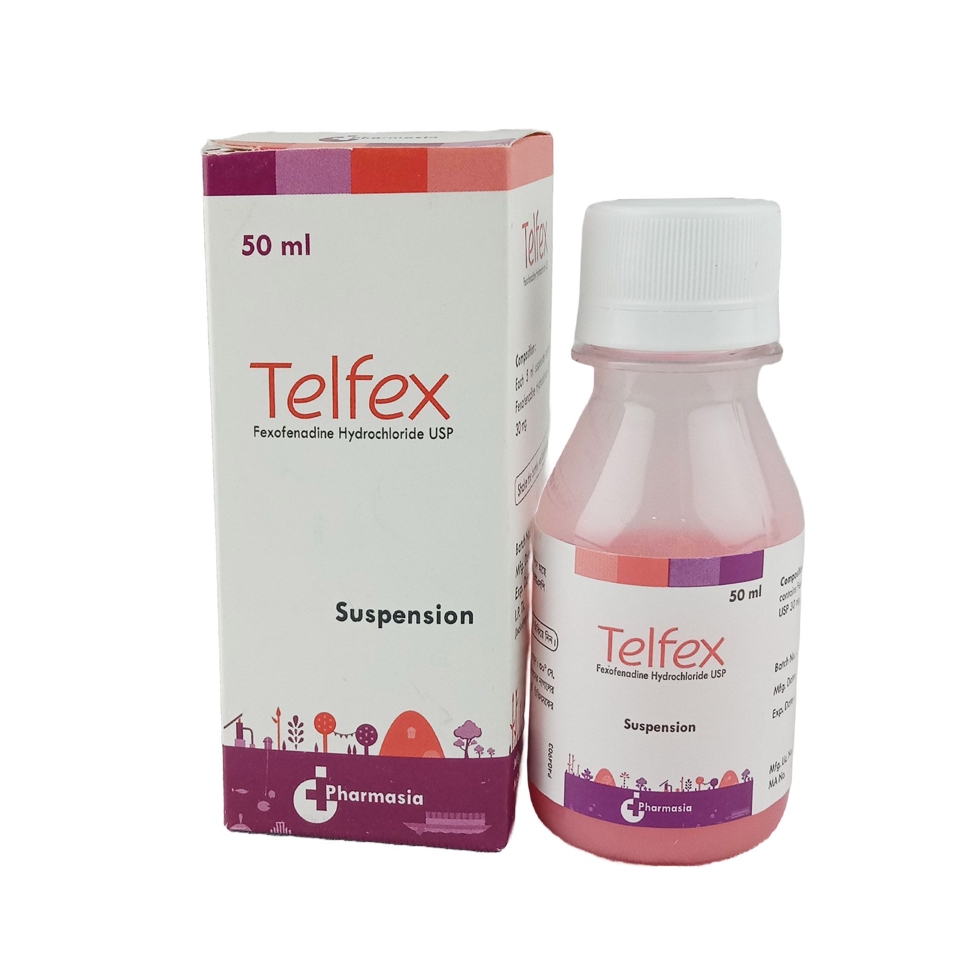 Telfex 30mg/5ml Suspension