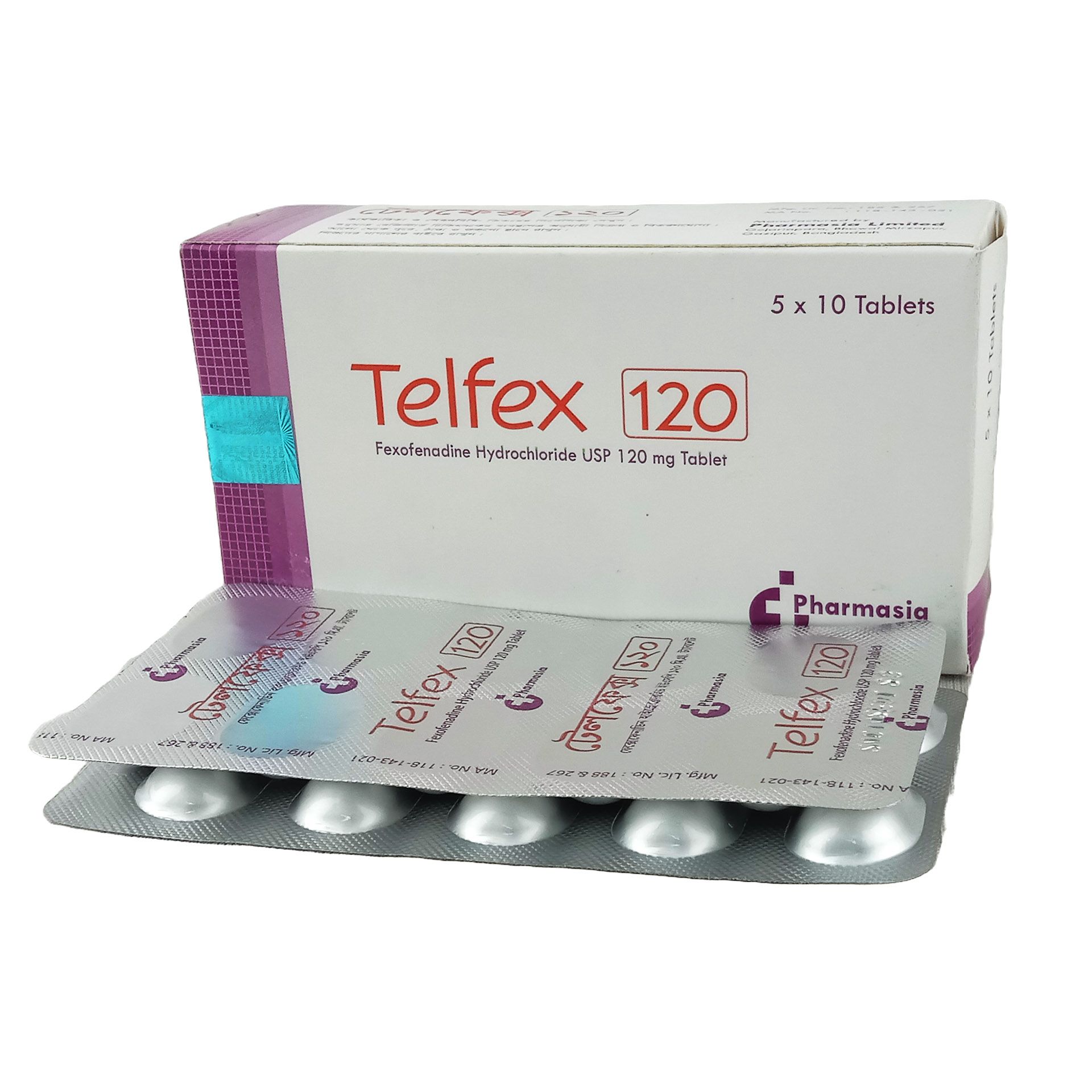 Telfex 120mg Tablet