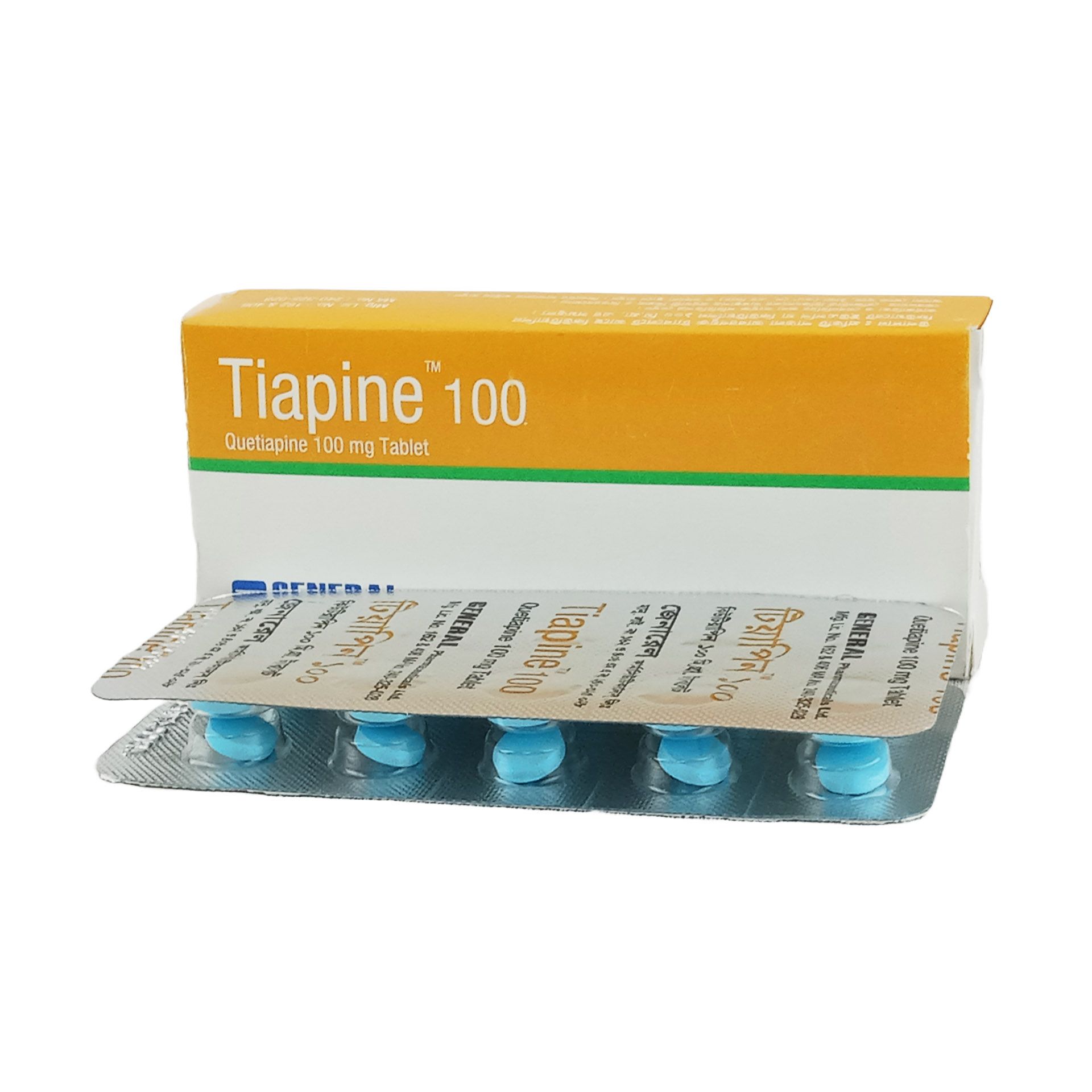 Tiapine 100mg Tablet