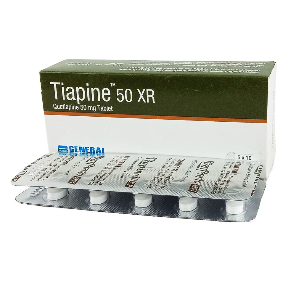 Tiapine XR 50mg Tablet