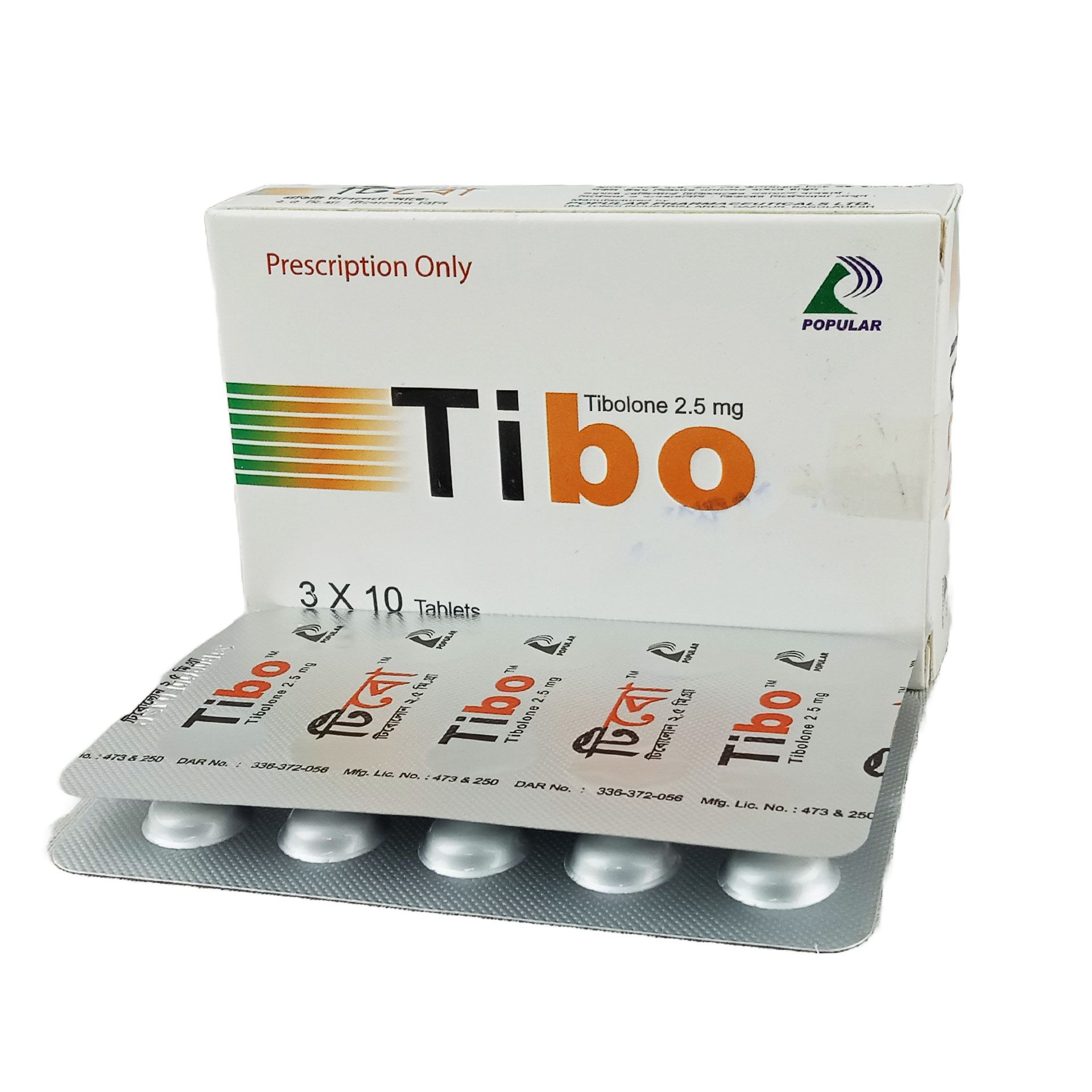 Tibo 2.5mg Tablet