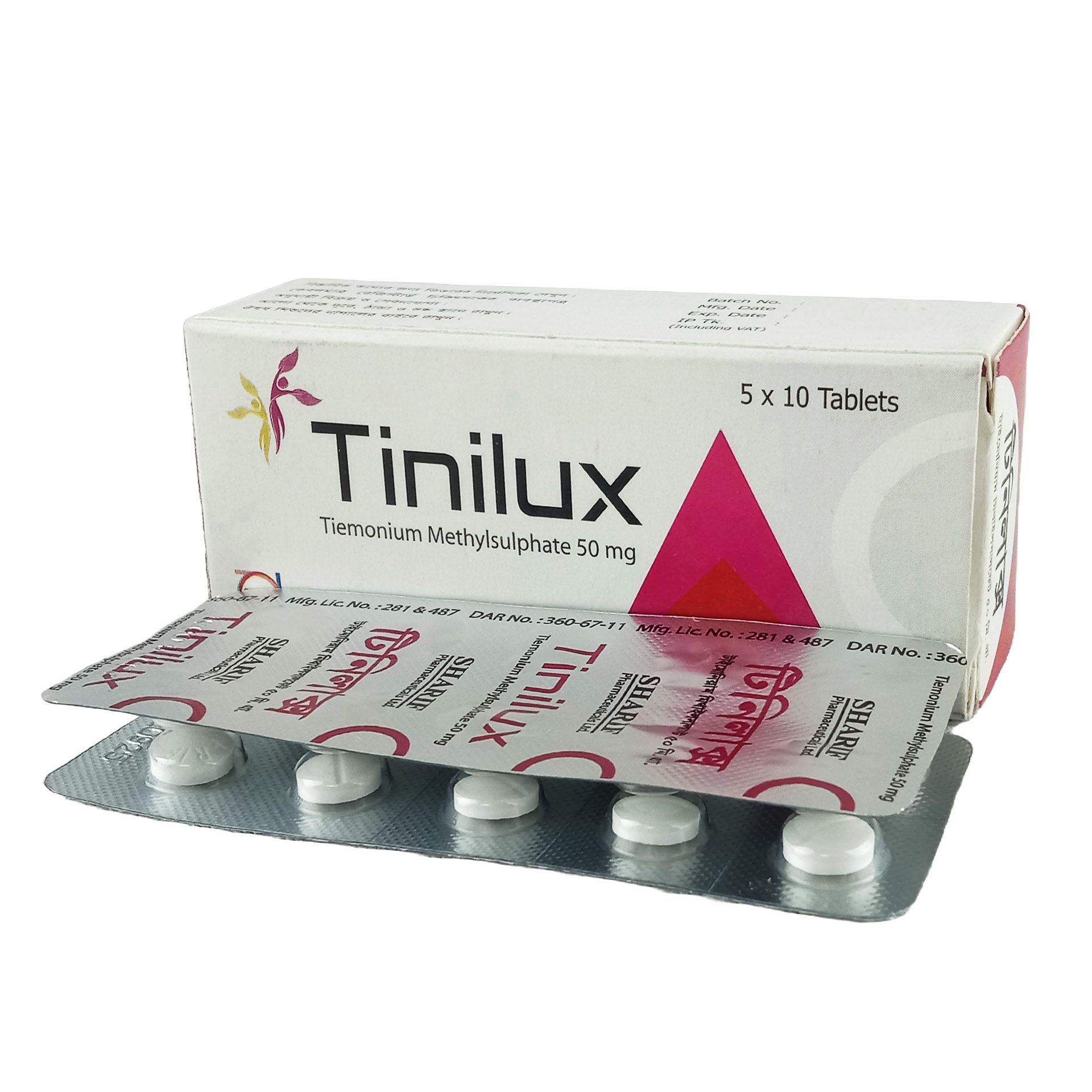 Tinilux 50mg Tablet