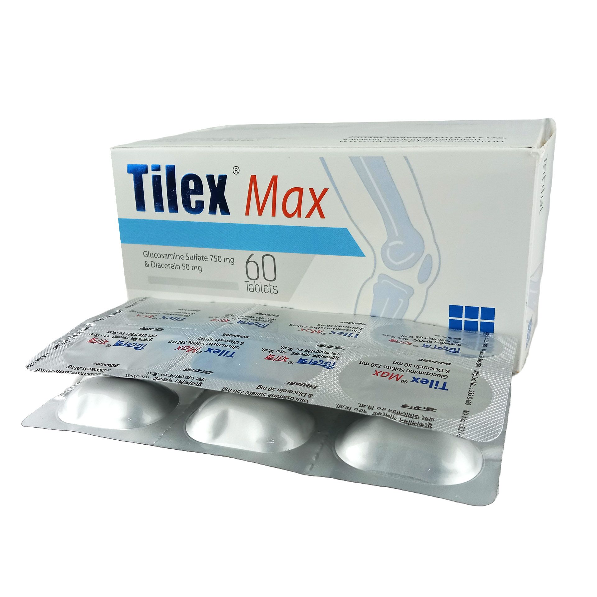 Tilex Max 50mg+750mg Tablet