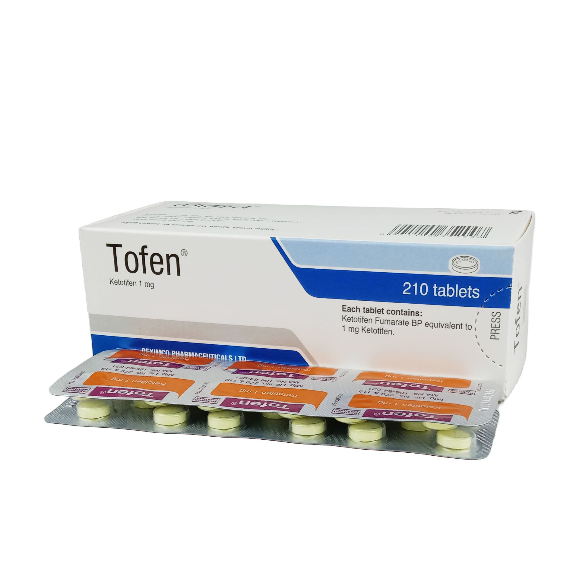 Tofen 1mg Tablet