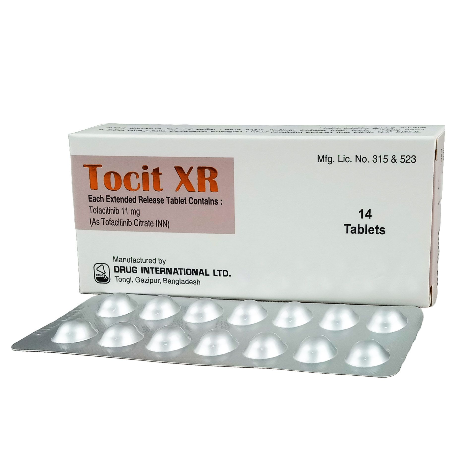 Tocit XR 11mg Tablet