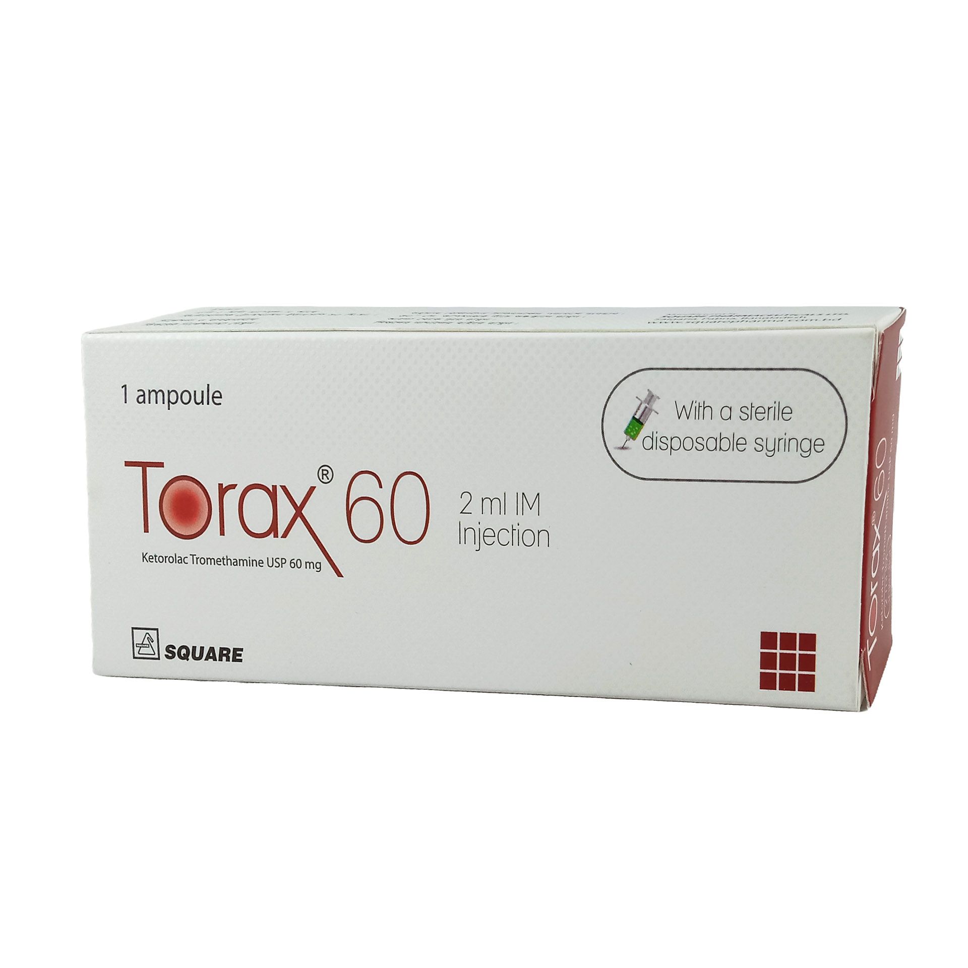Torax 60mg/2ml Injection