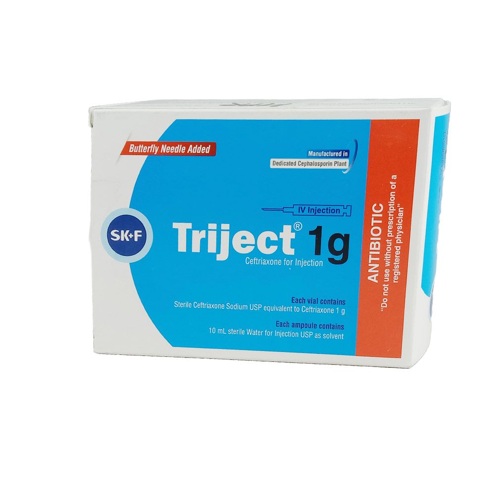 Triject 1gm IV 1gm/vial Injection