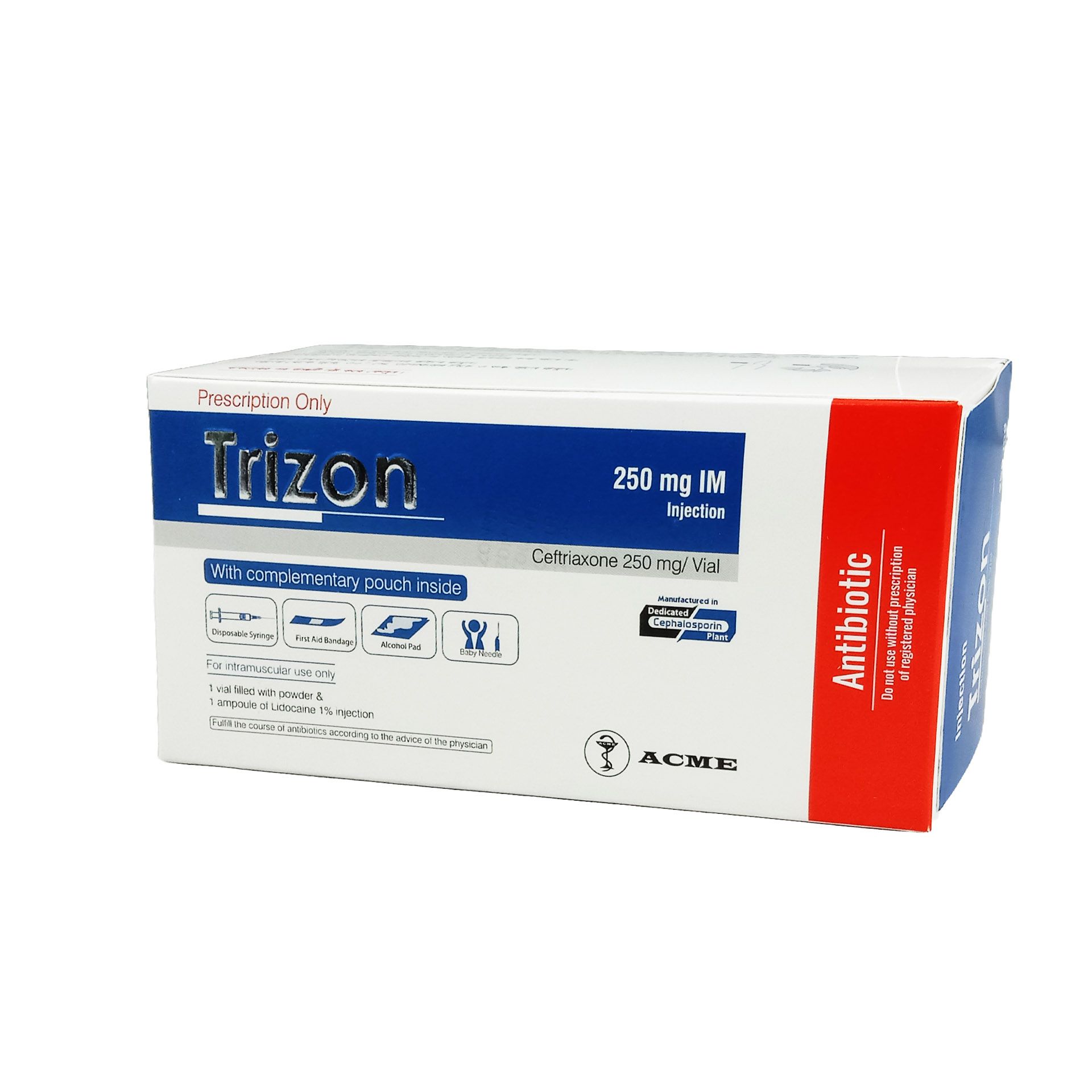 Trizon IM 250mg/vial Injection