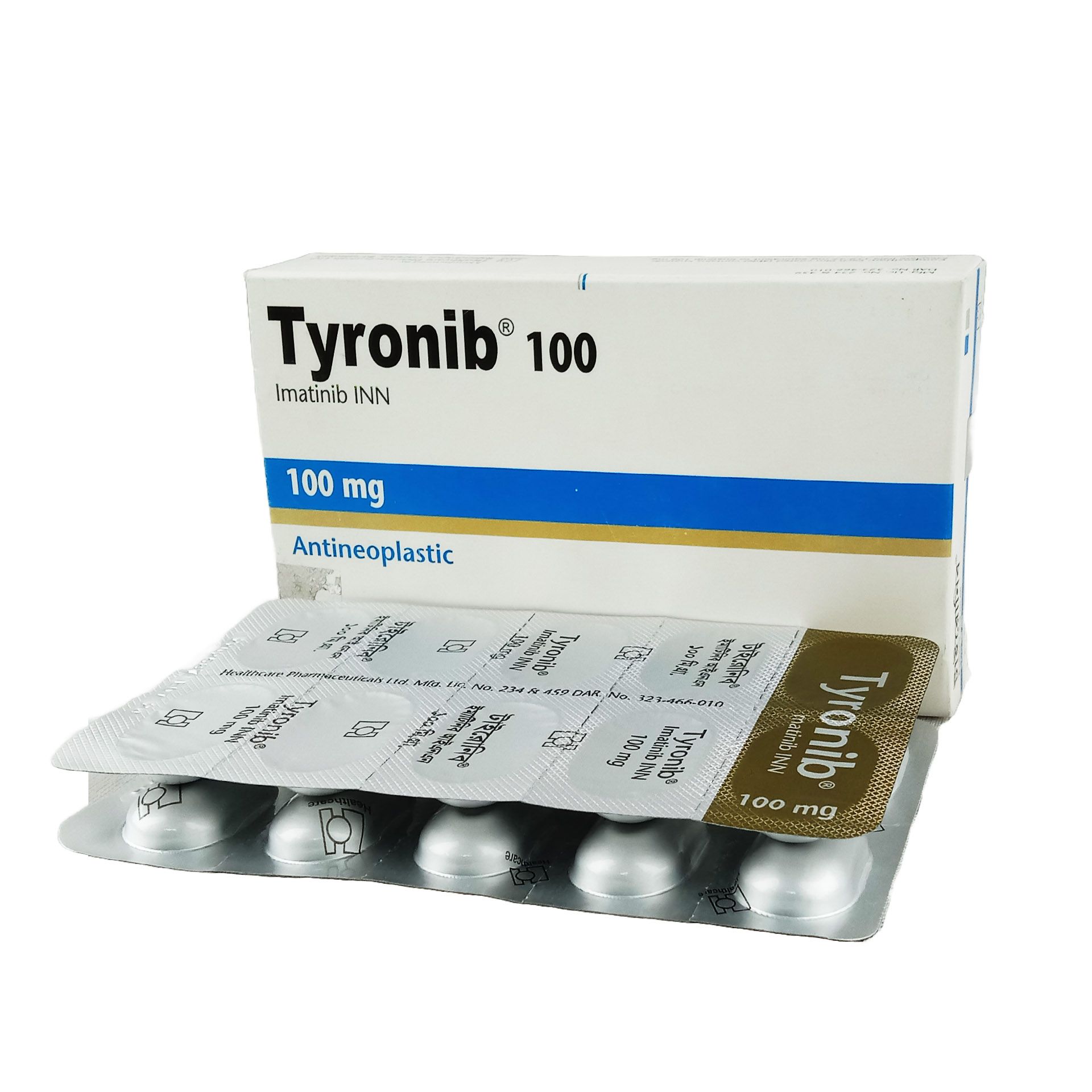 Tyronib 100mg Tablet