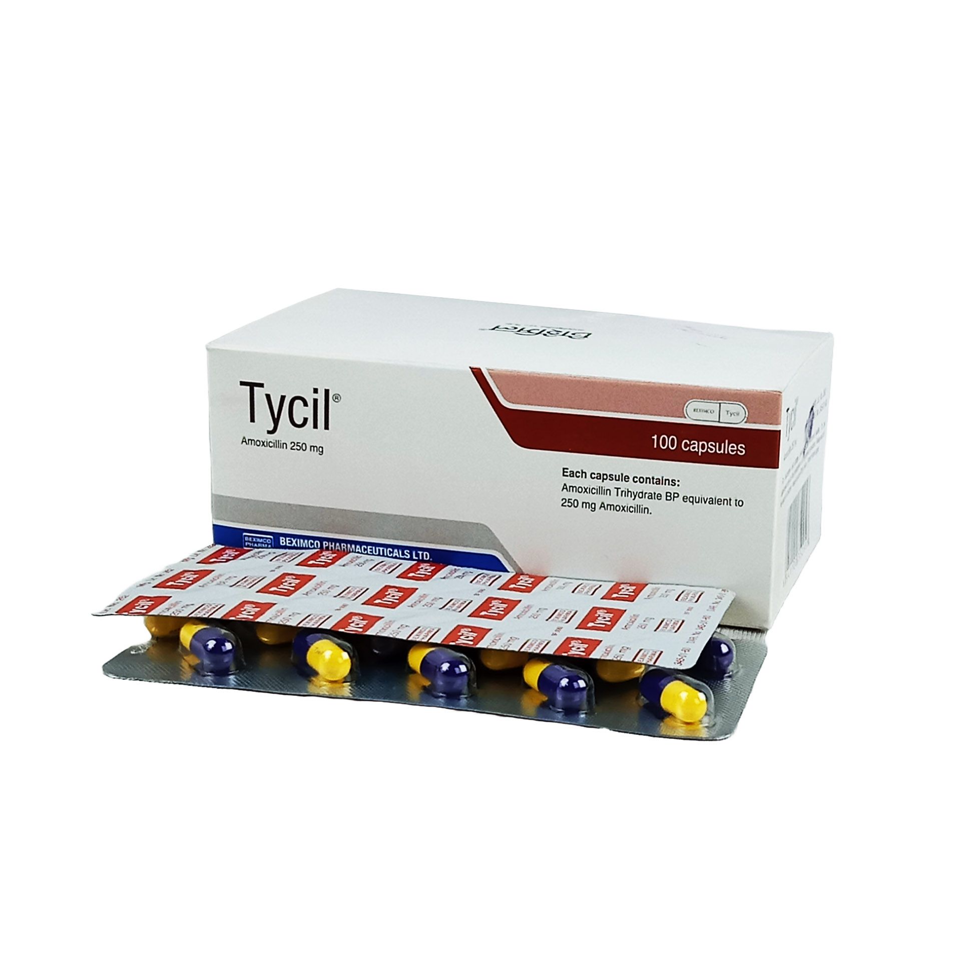 Tycil 250mg Capsule