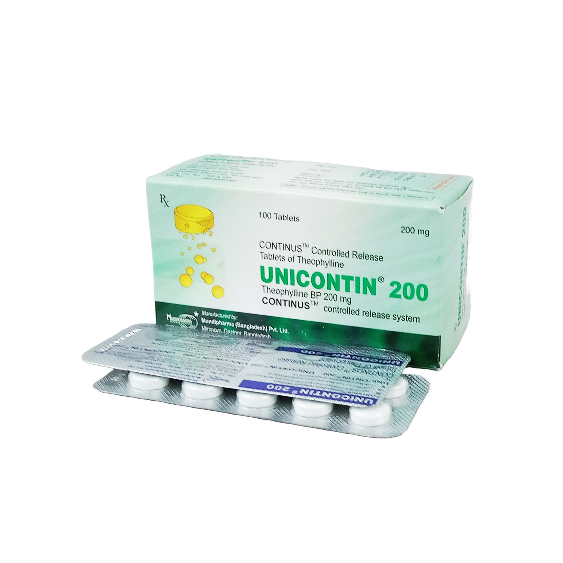 Unicontin 200mg Tablet