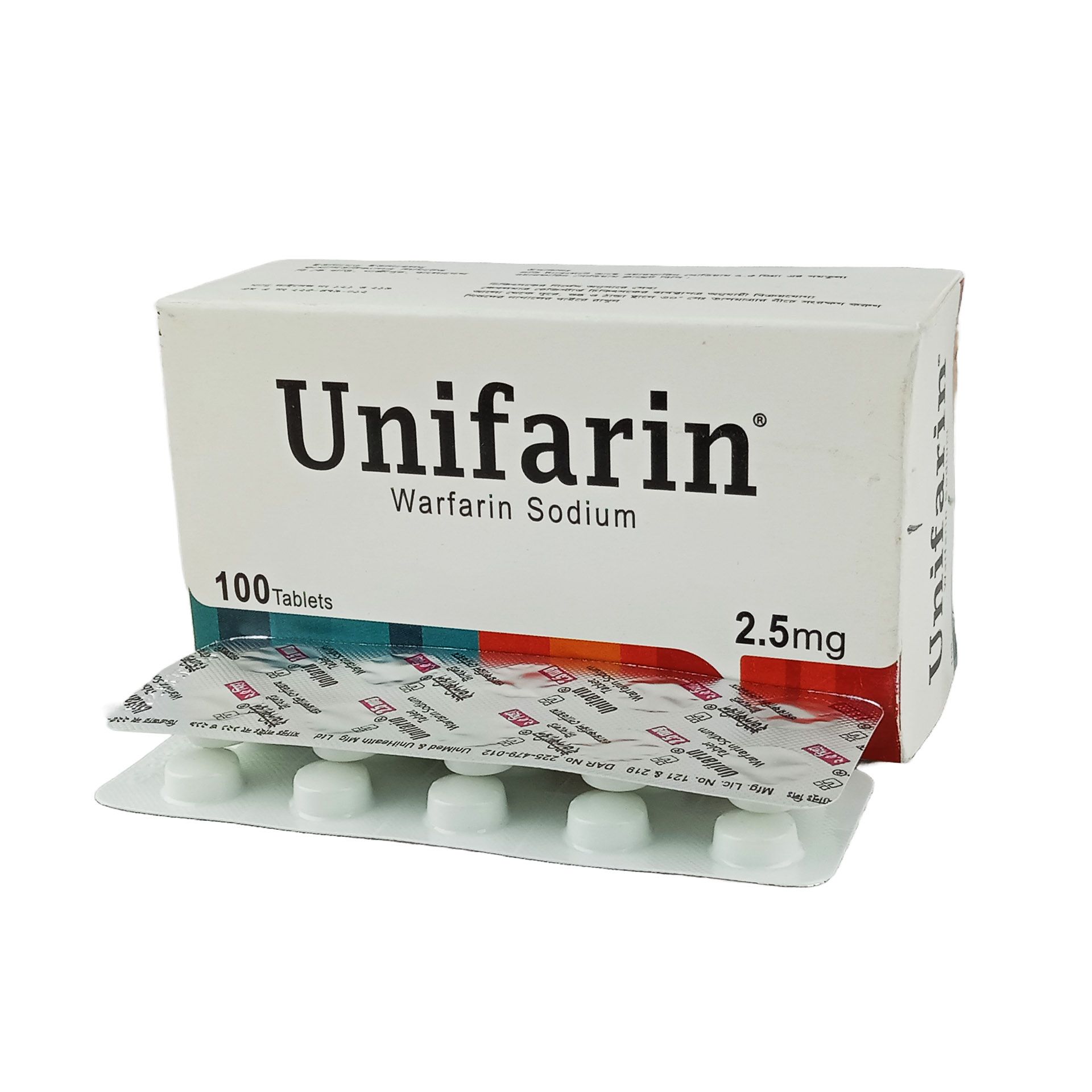 Unifarin-2.5 2.5mg Tablet