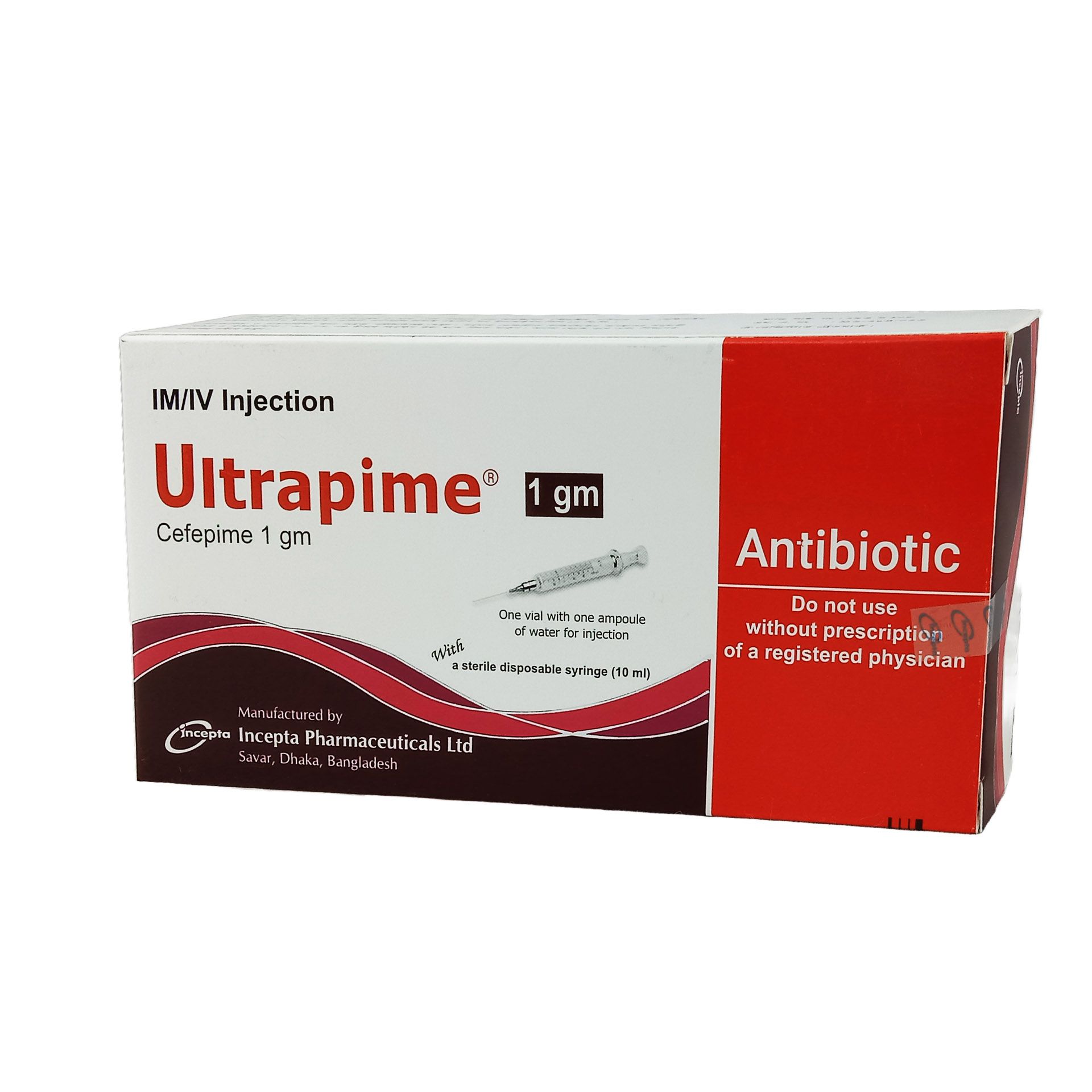 Ultrapime IV/IM 1gm/vial Injection