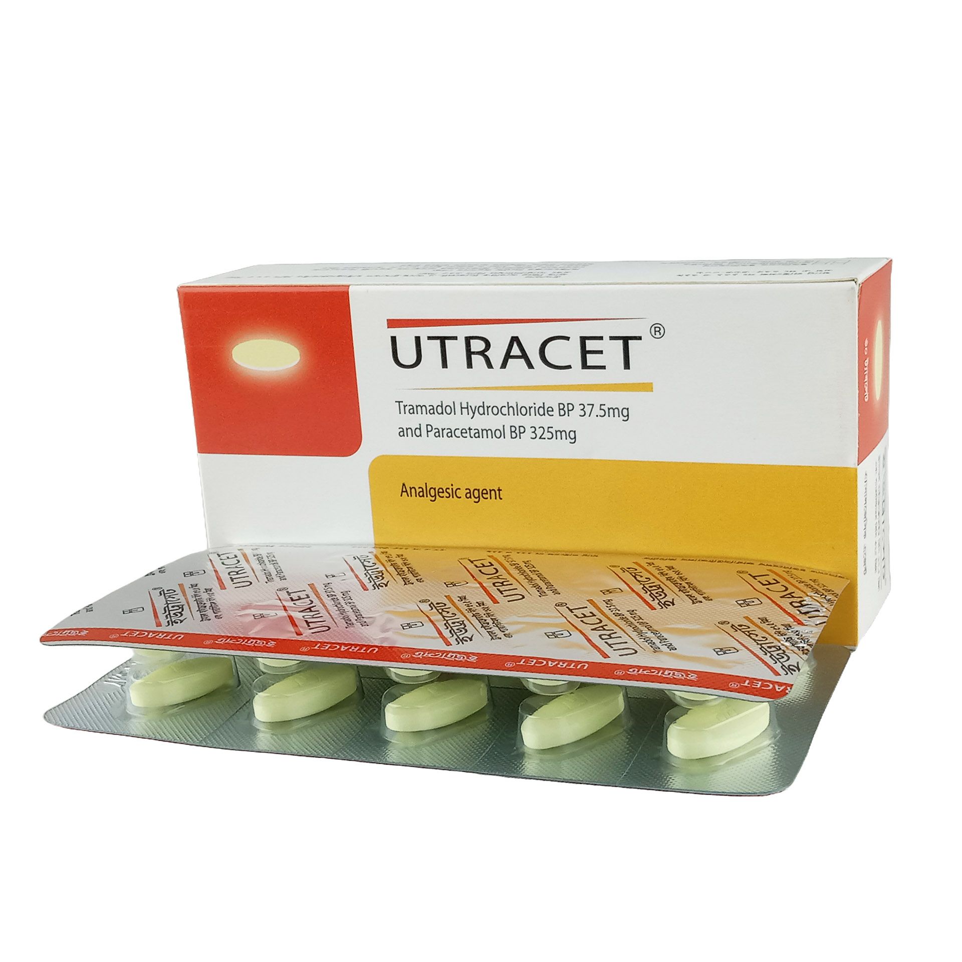Utracet 325mg+37.5mg Tablet