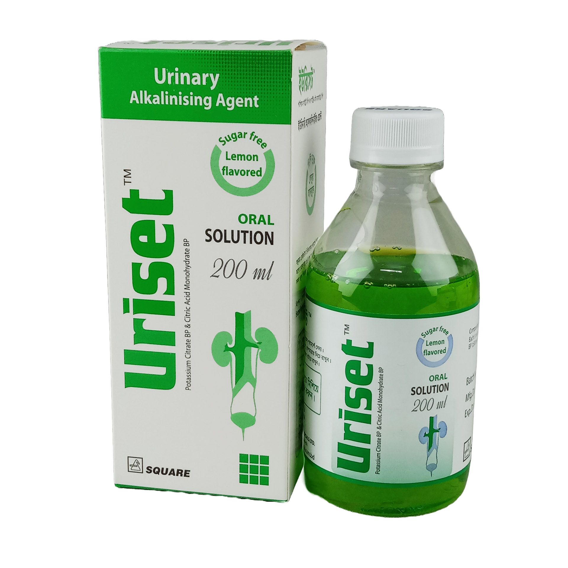 Uriset (1500mg+250mg)/5ml Oral Solution