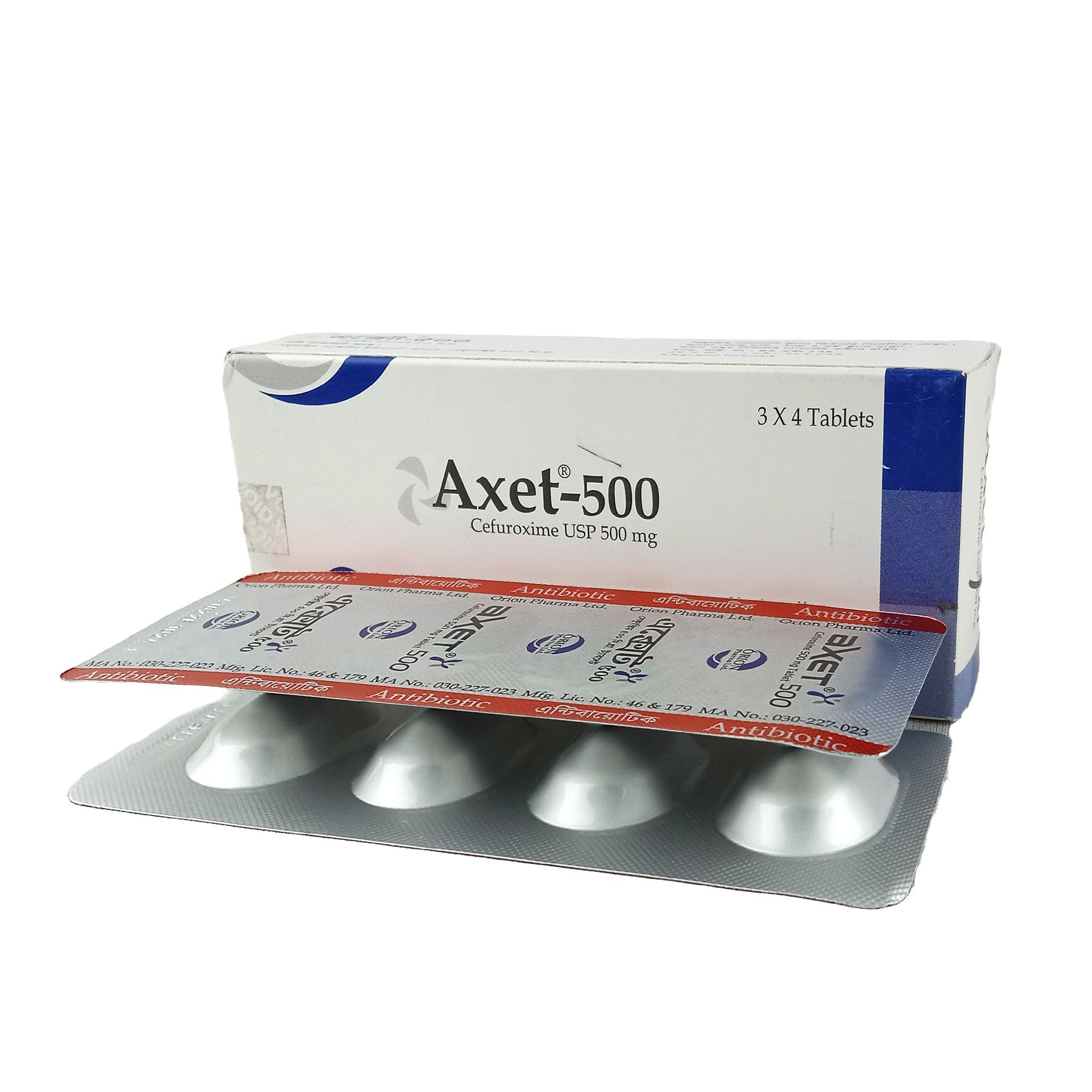 Axet 500mg Tablet