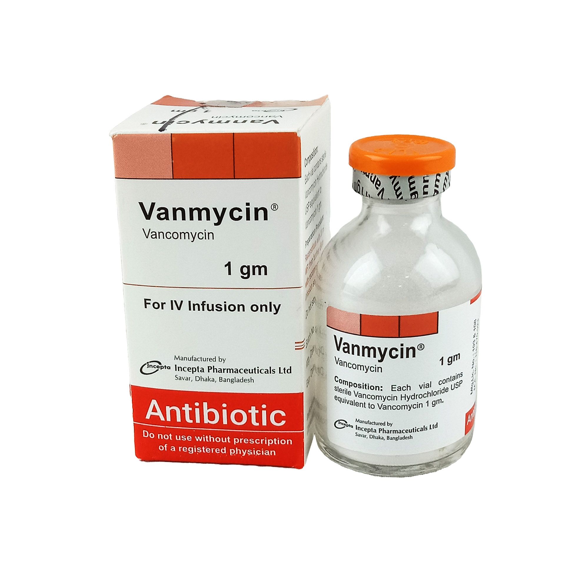 Vanmycin 1gm 1gm Injection