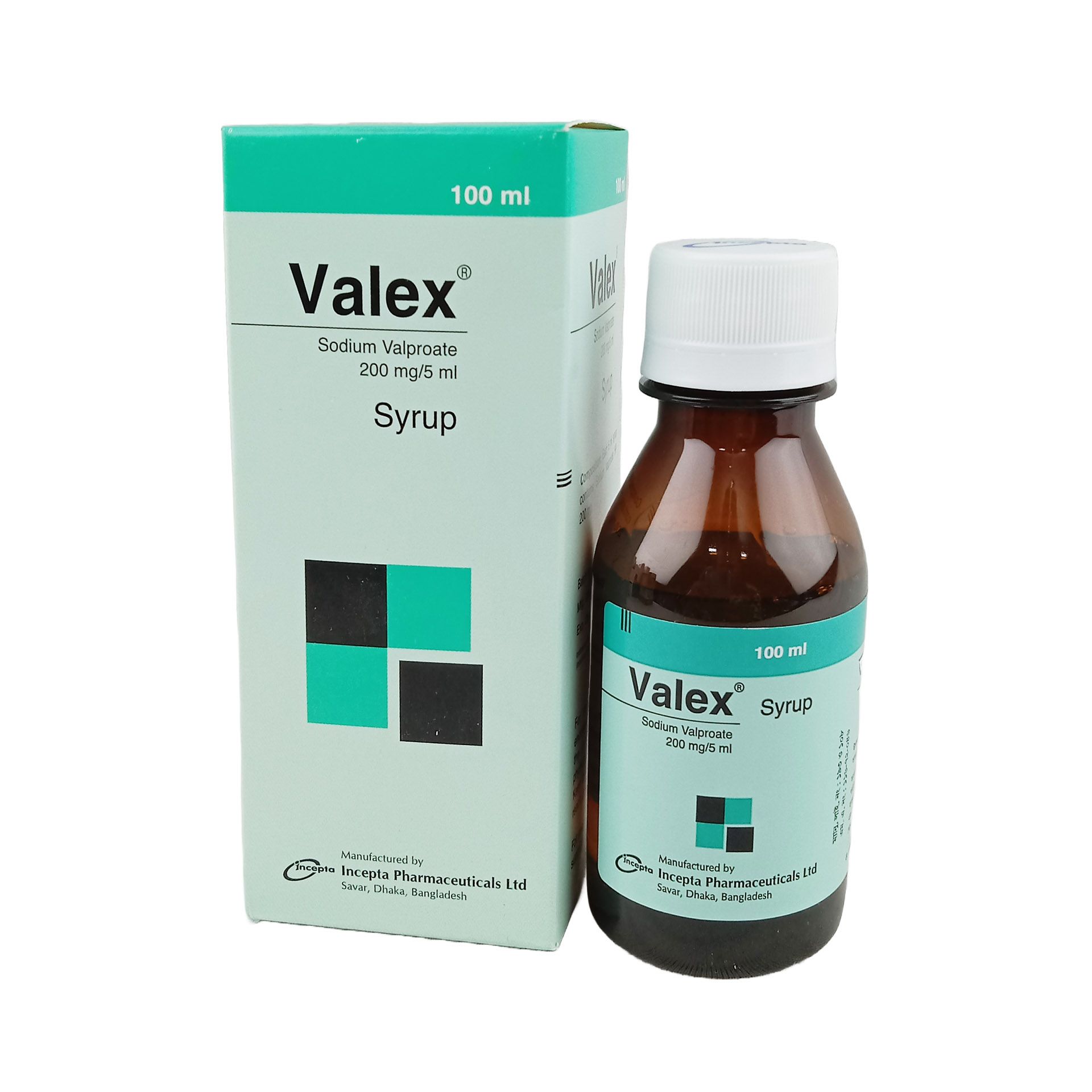Valex 200mg/5ml Syrup