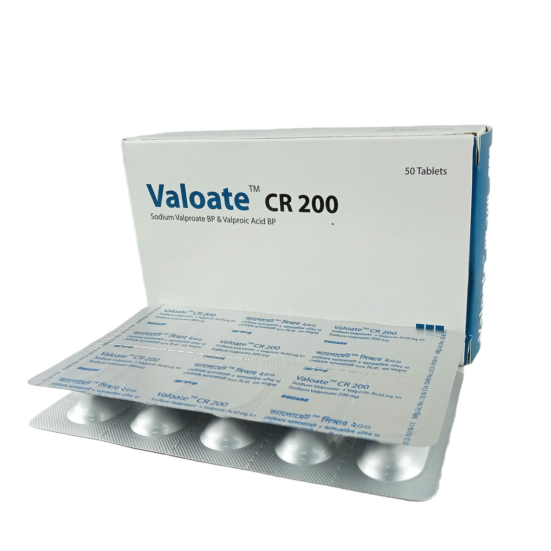Valoate CR 200mg Tablet