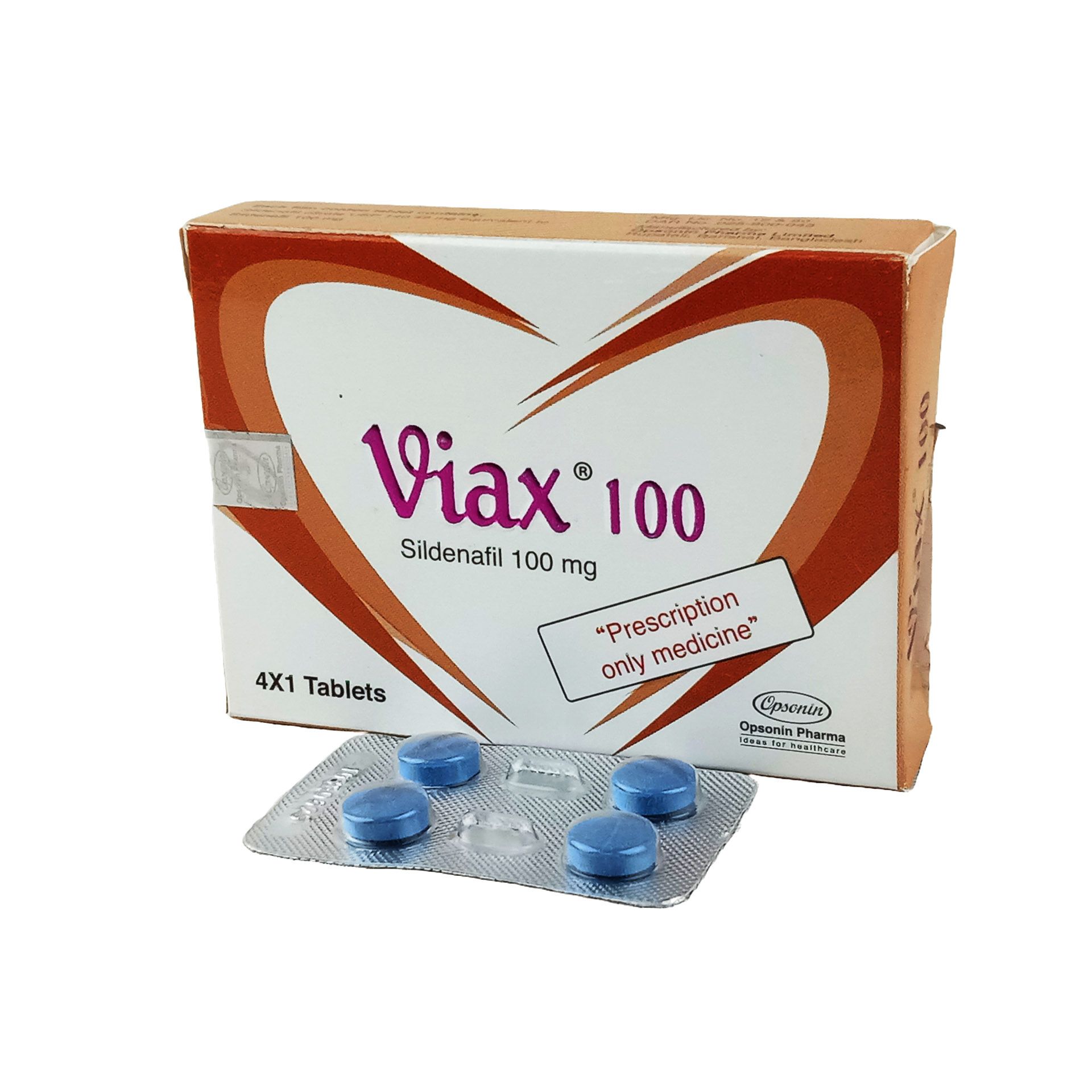 Viax 100mg Tablet