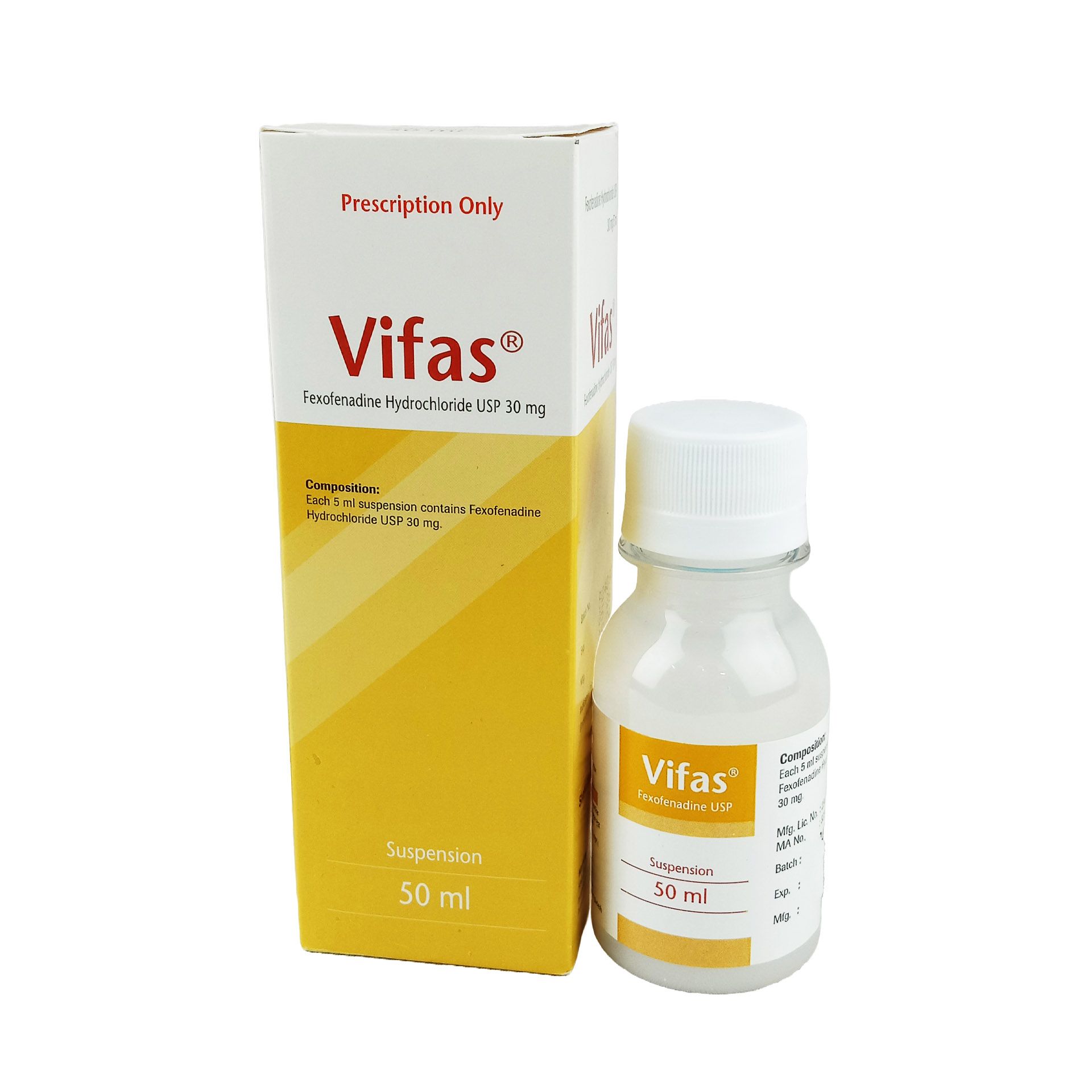 Vifas 30mg/5ml Suspension