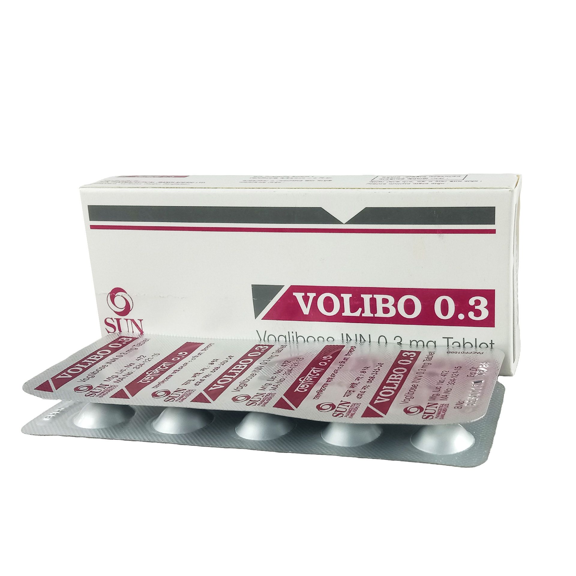 Volibo 0.3 300mcg Tablet