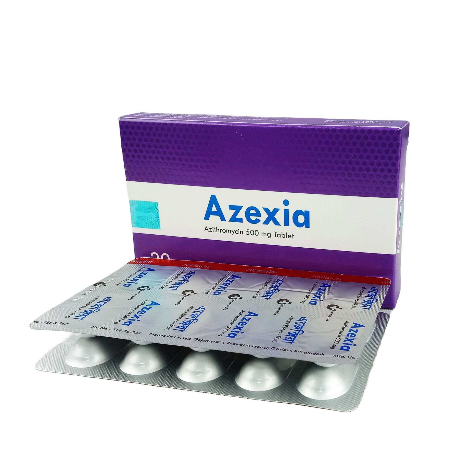 Azexia 500mg Tablet