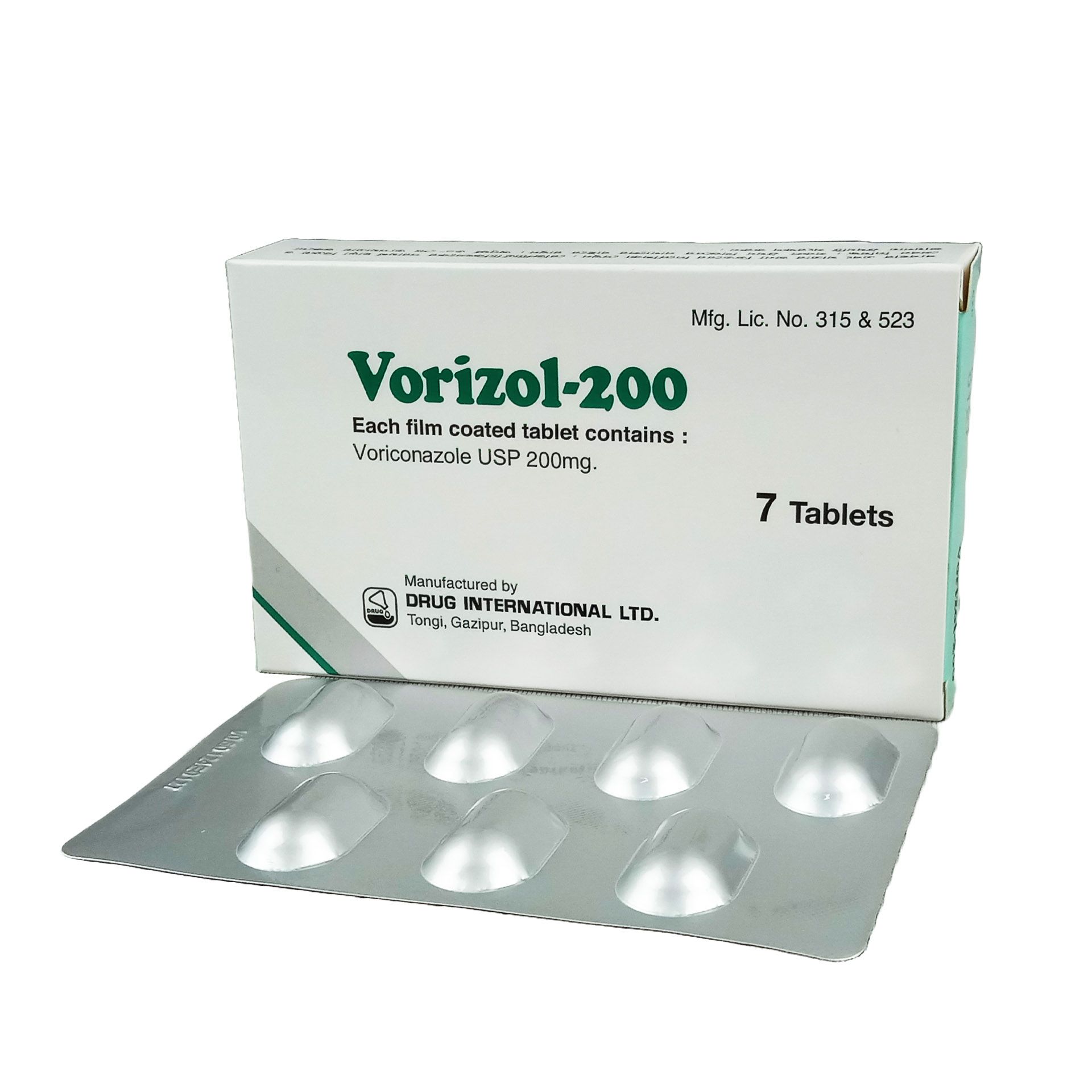 Vorizol 200mg Tablet