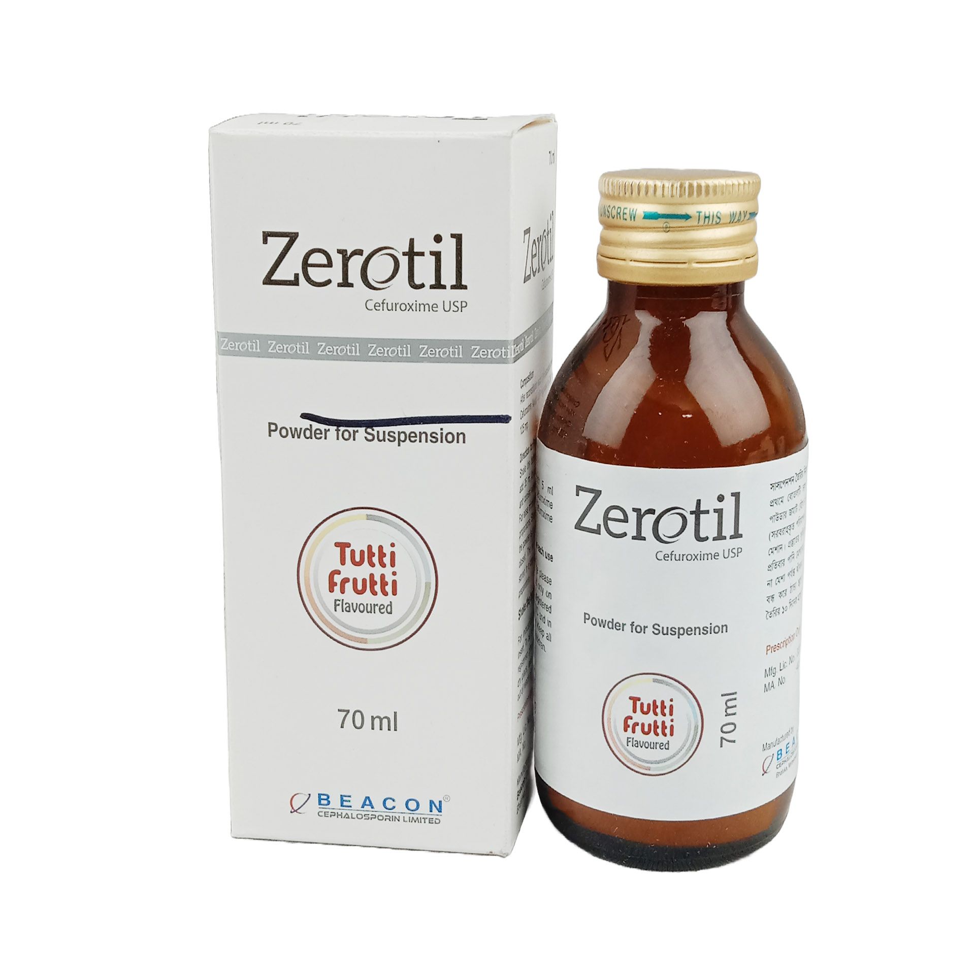 Zerotil 125mg/5ml Powder for Suspension
