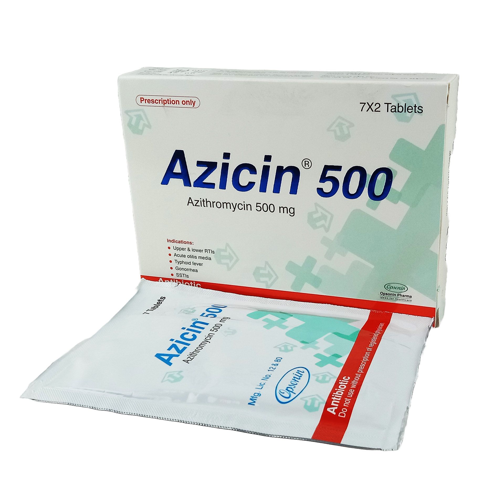 Azicin 500mg Tablet