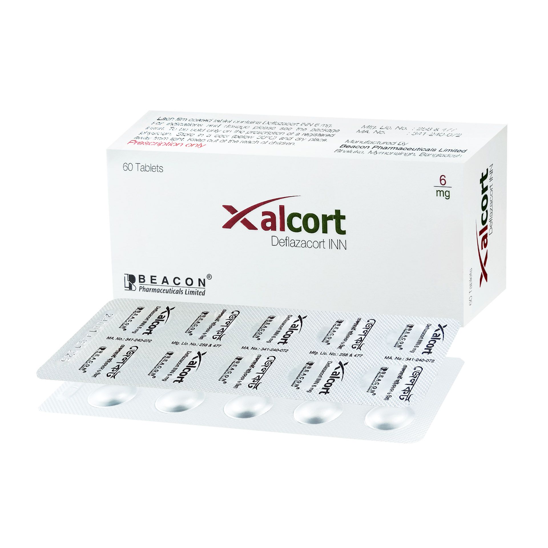 Xalcort 6mg Tablet