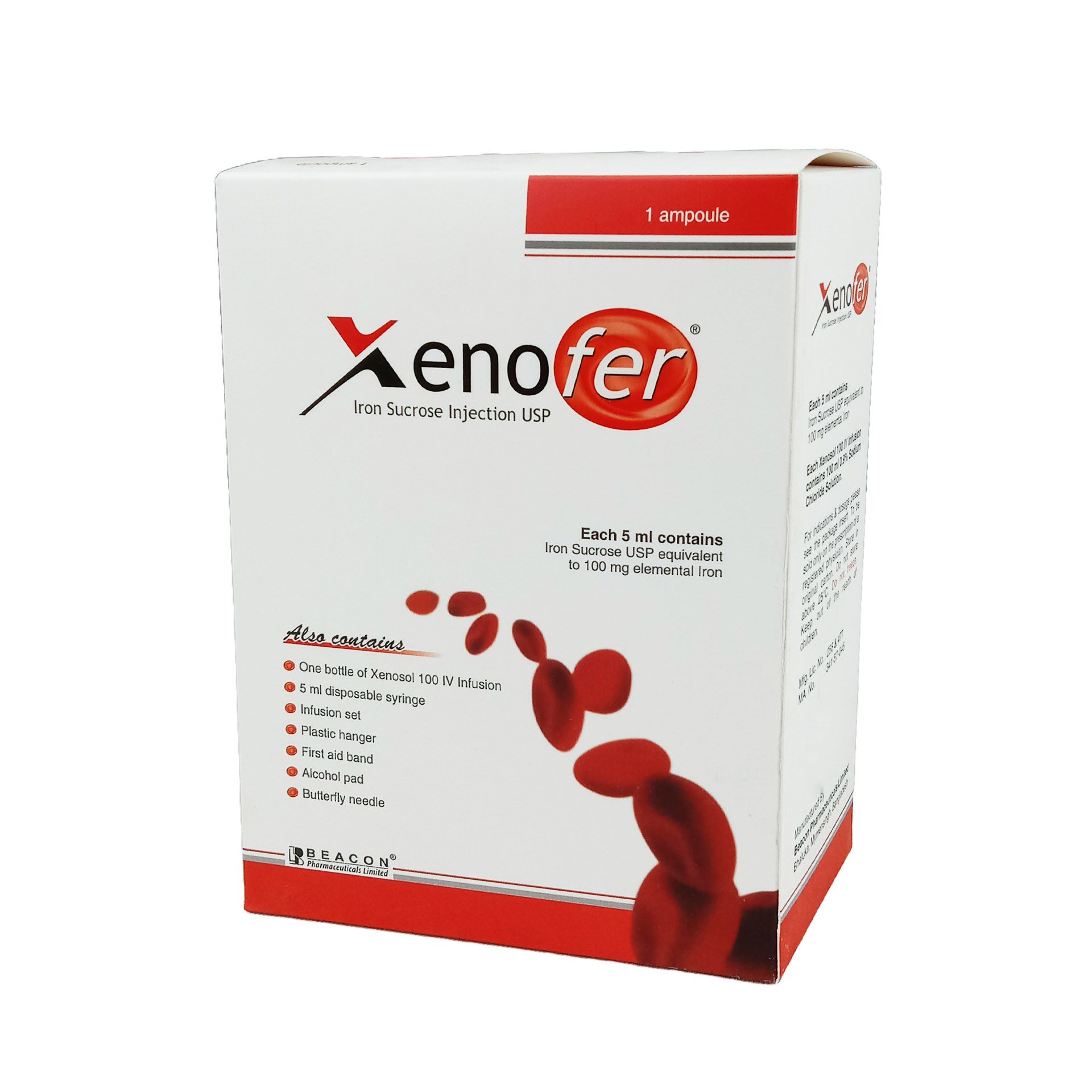 Xenofer 100mg/5ml Injection