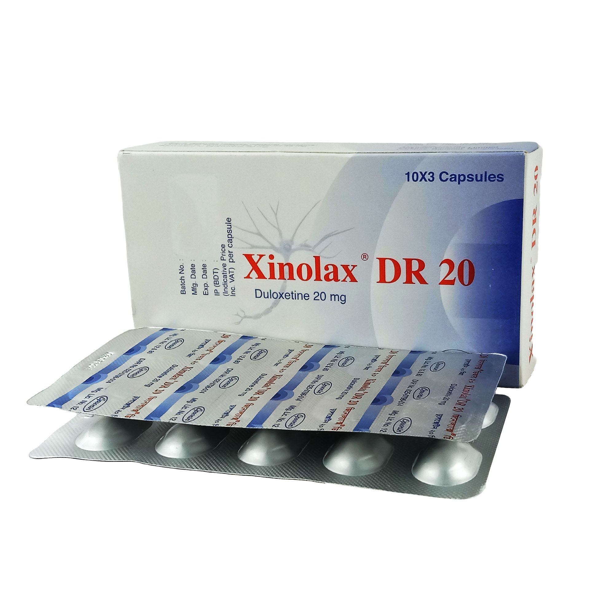 Xinolax DR 20mg Capsule