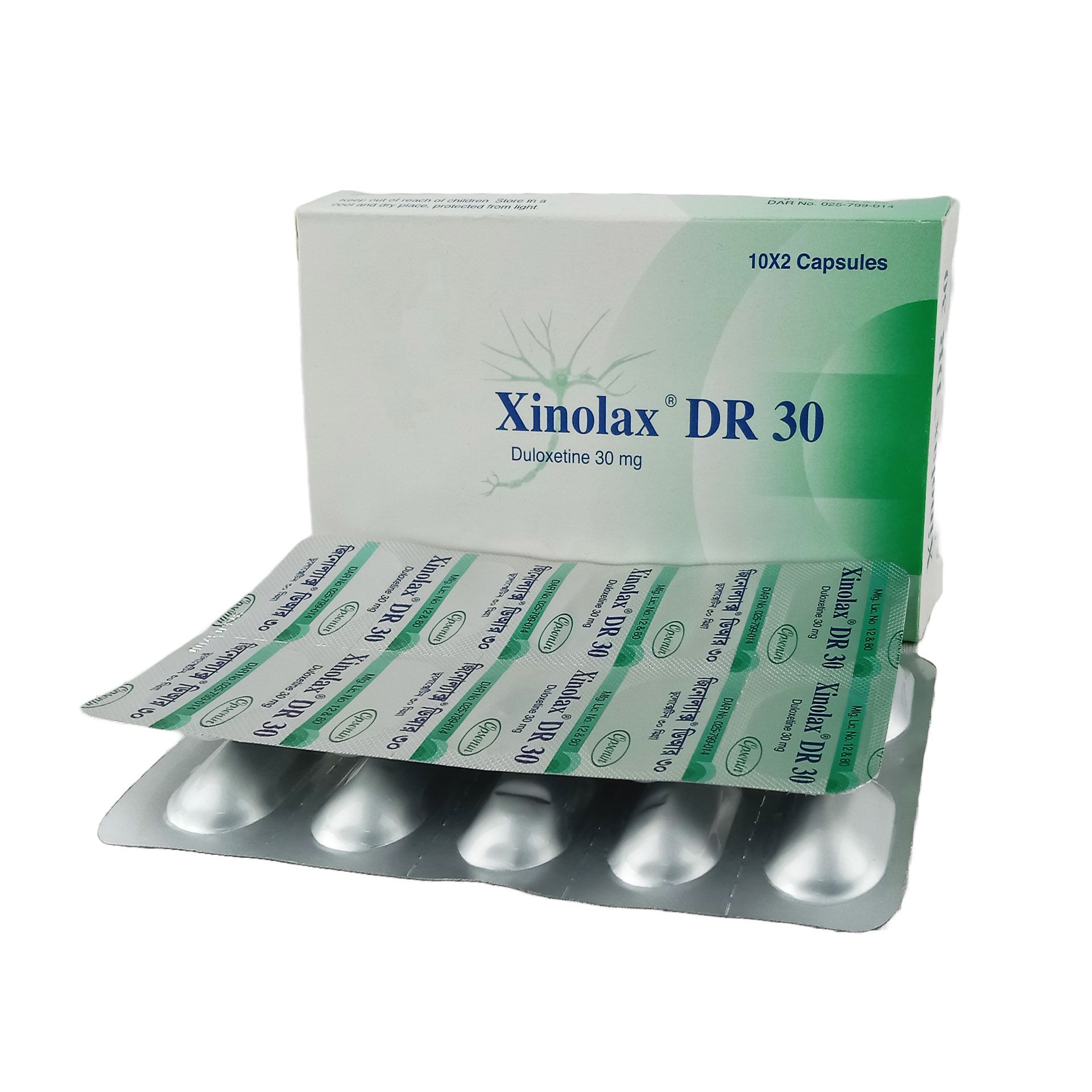 Xinolax DR 30mg Capsule