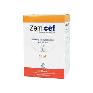 Zemicef 100mg/5ml Powder for Suspension
