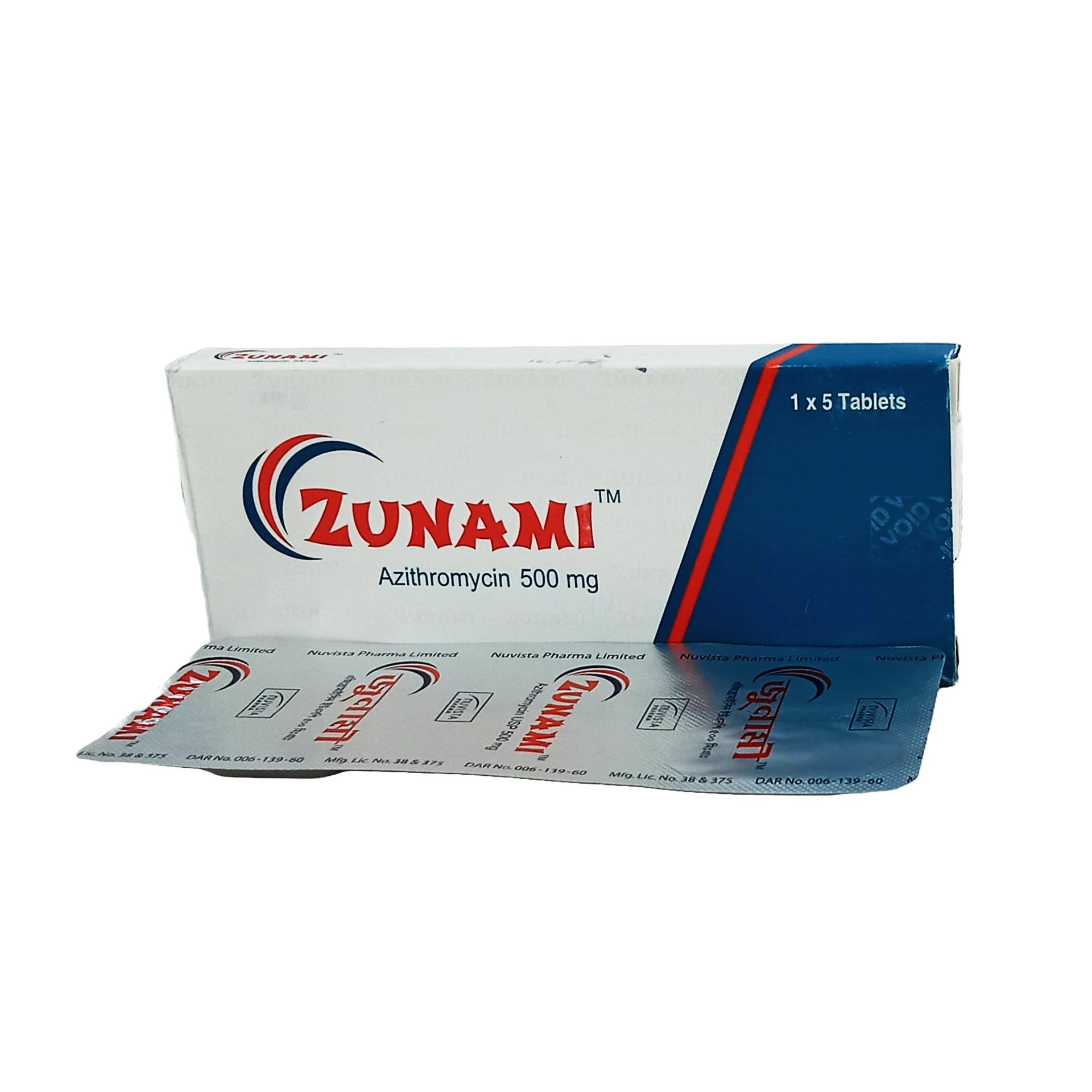 Zunami 500mg Tablet