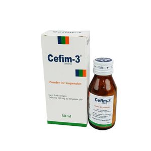 Cefim-3 30ml 100mg/5ml Powder for Suspension