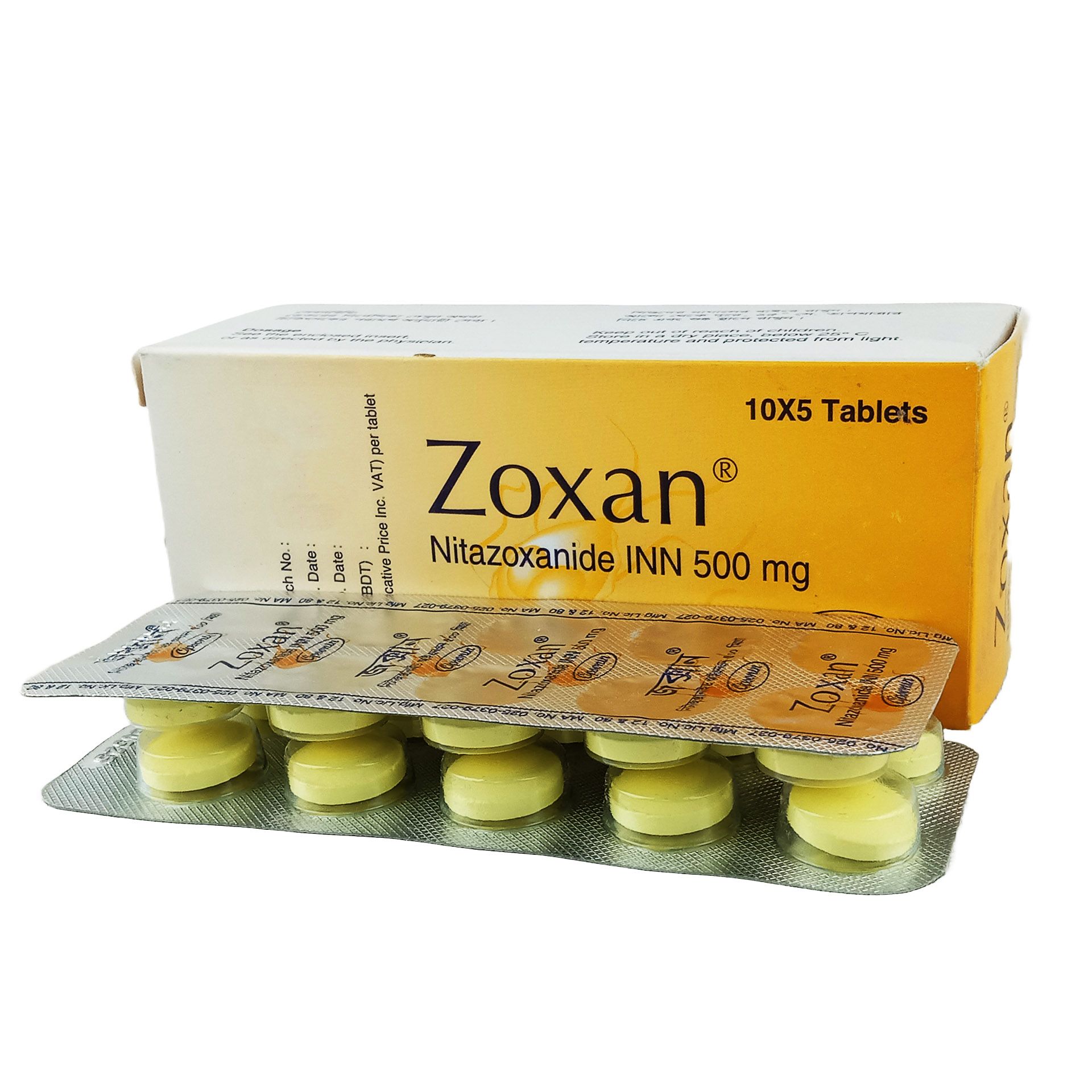 Zoxan 500mg Tablet