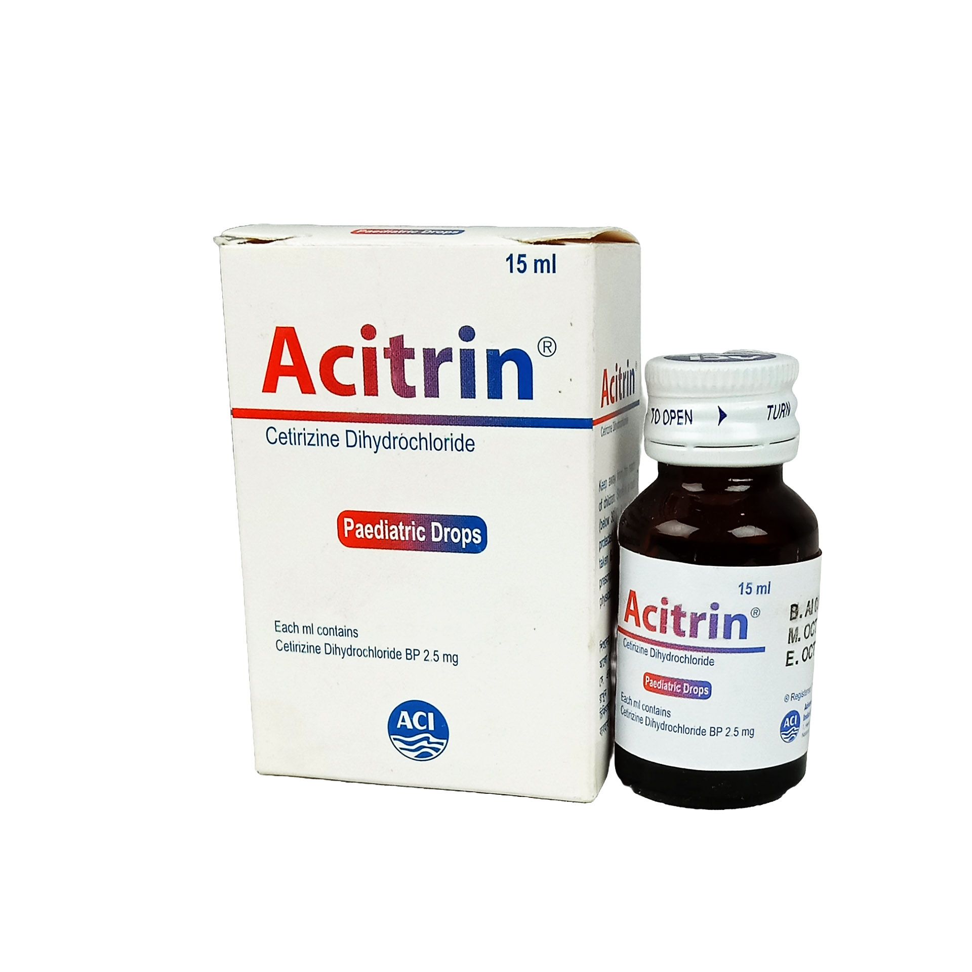 Acitrin 2.5mg/ml Pediatric Drops