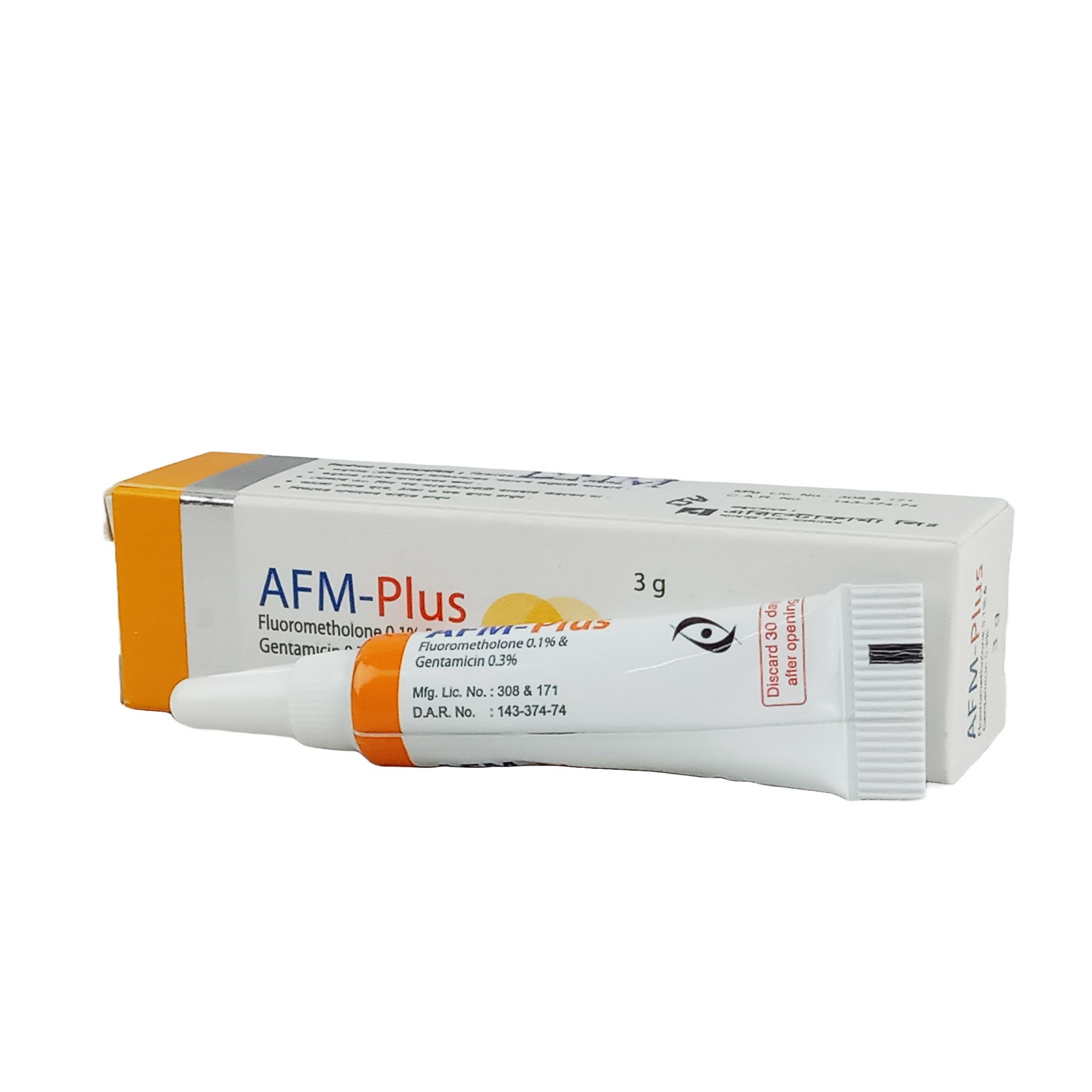 AFM Plus 0.1%+0.3% Eye Ointment