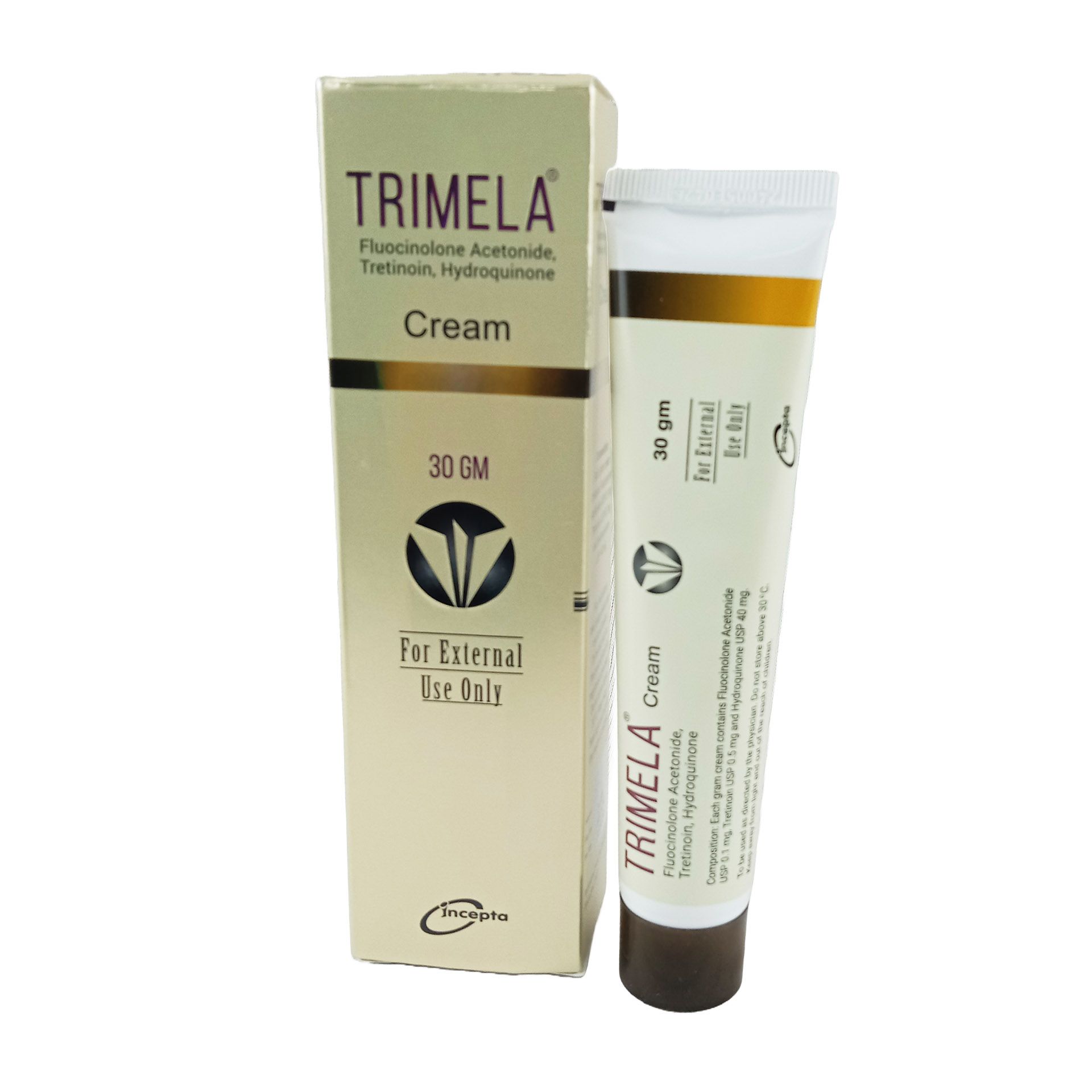 Trimela 0.01%+4%+0.05% Cream