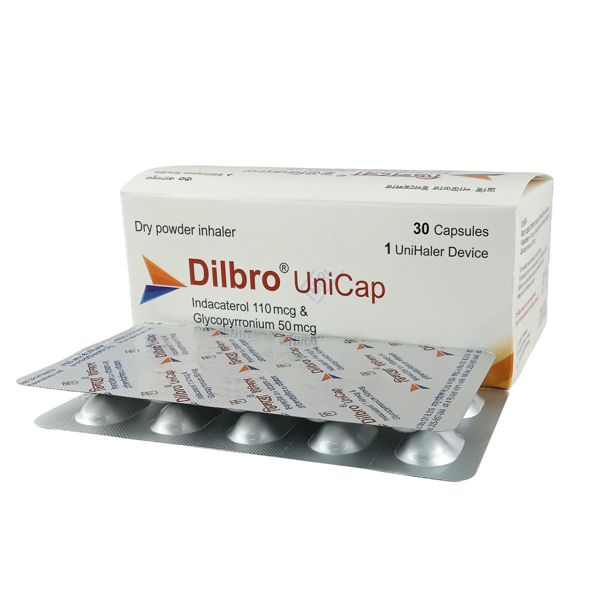 Dilbro UniCap 50mcg+110mcg Capsule