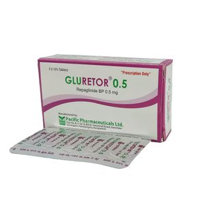 Gluretor 0.5mg Tablet